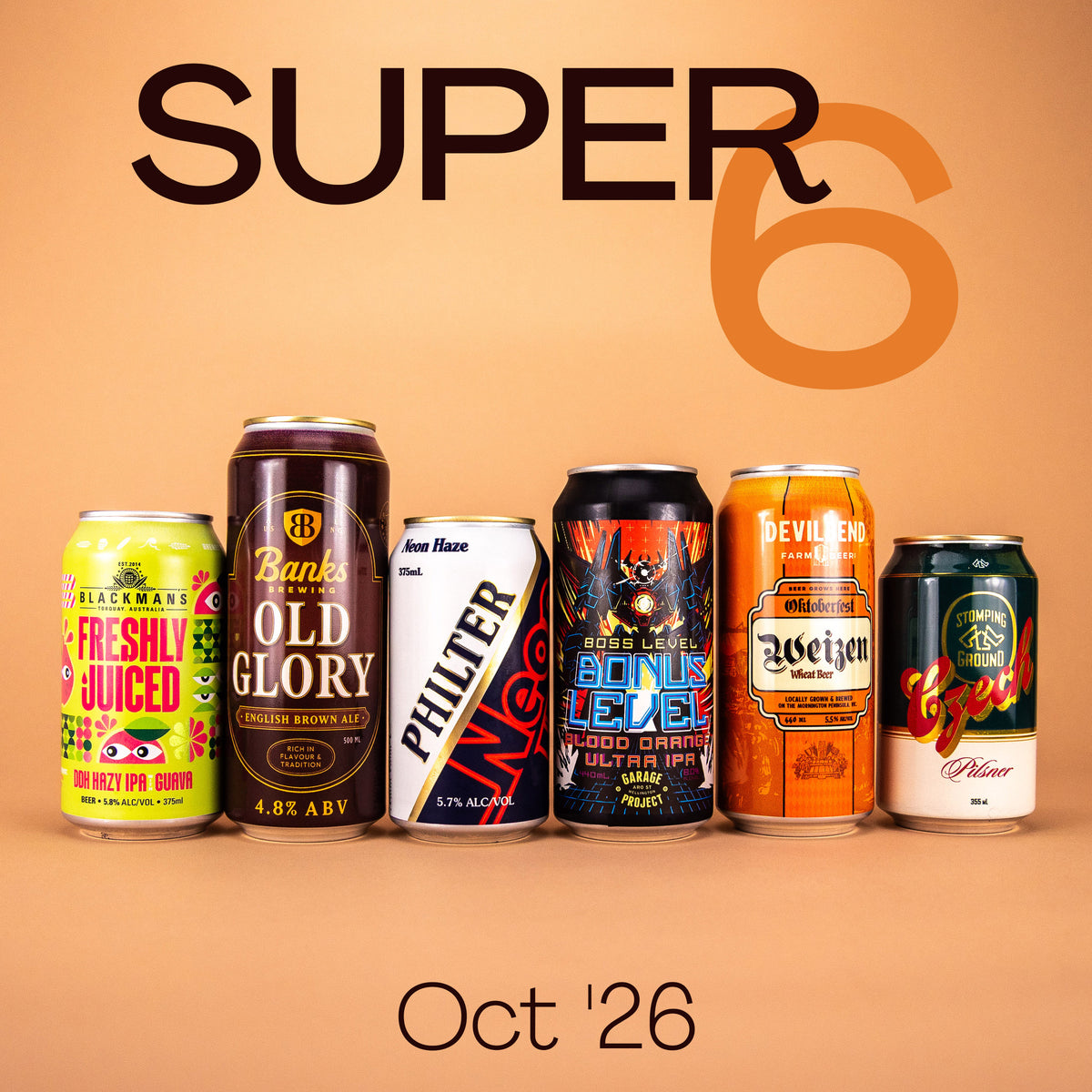 Schmooze - Super 6 [October 2026]