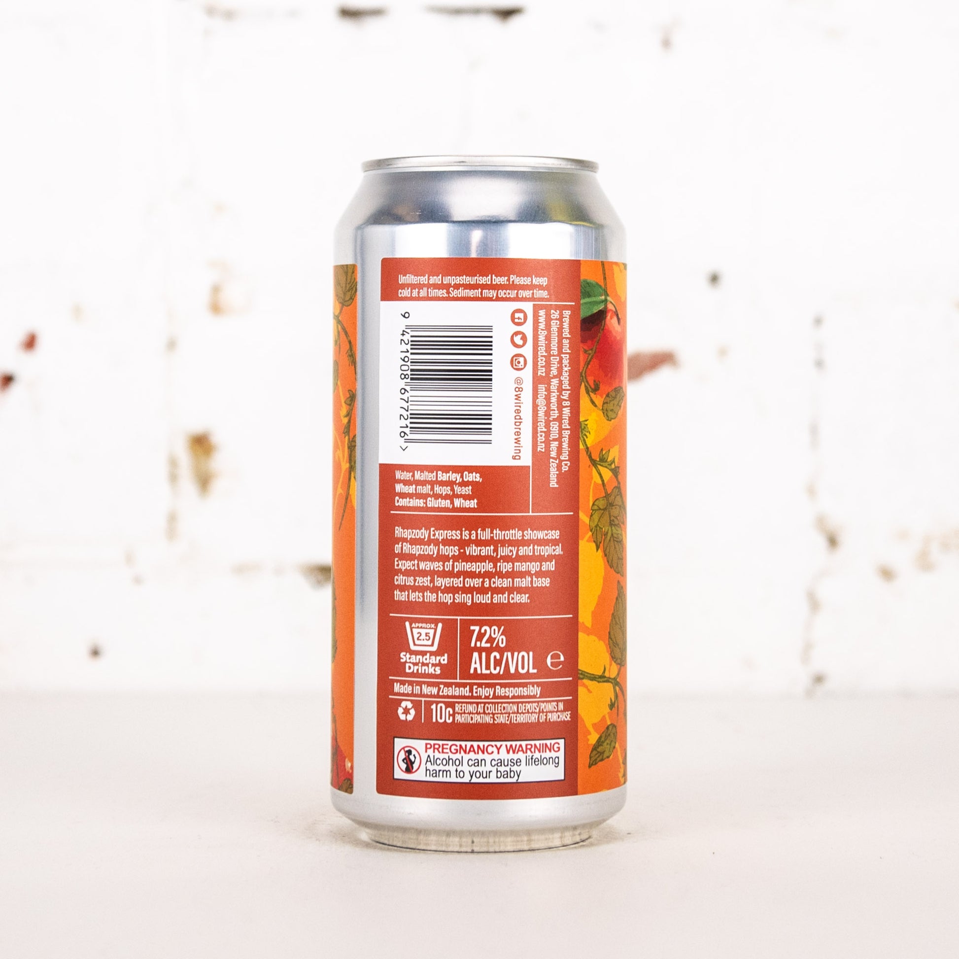8 Wired - Rhapzody Express Hazy NZIPA