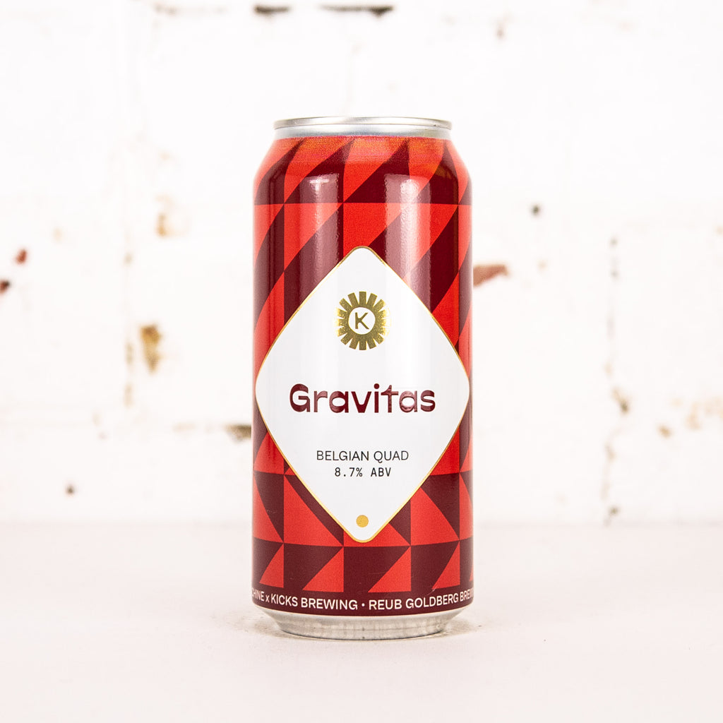 Kicks x Reub Goldberg Brewing Machine - 'Gravitas' Belgian Quad