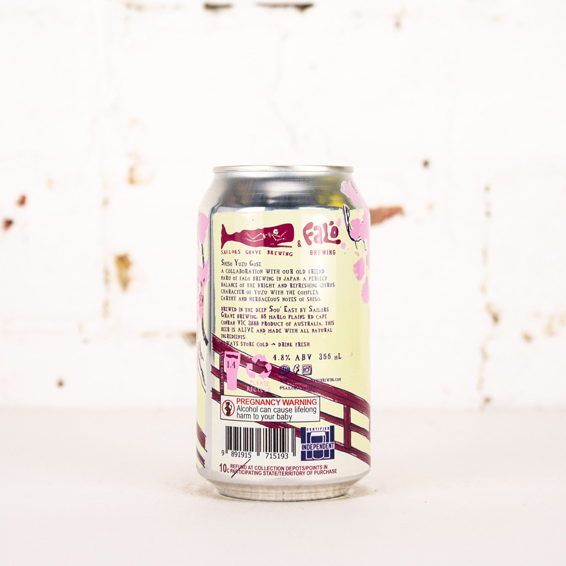 Sailors Grave x Falò - Biru Shiso Yuzu Gose
