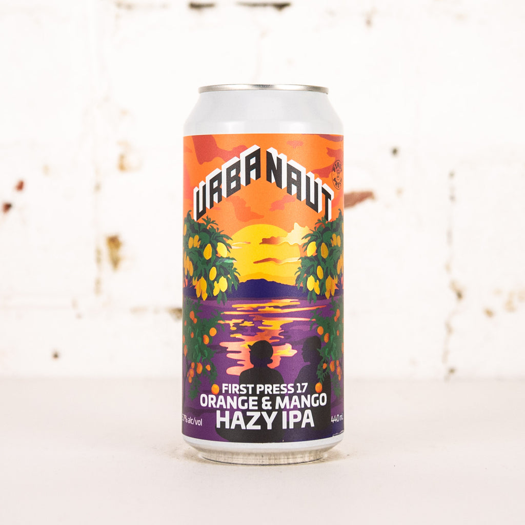 Urbanaut - First Press 17: Orange & Mango IPA