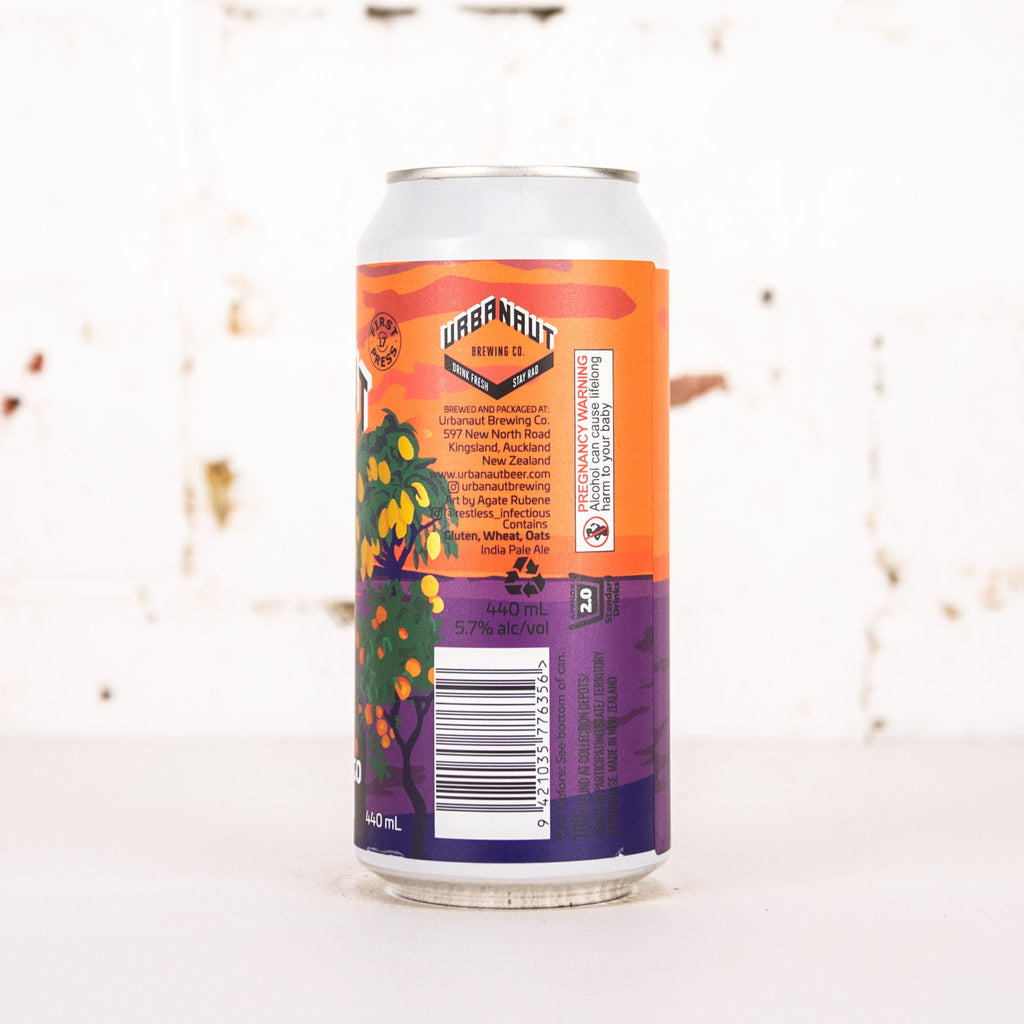 Urbanaut - First Press 17: Orange & Mango IPA