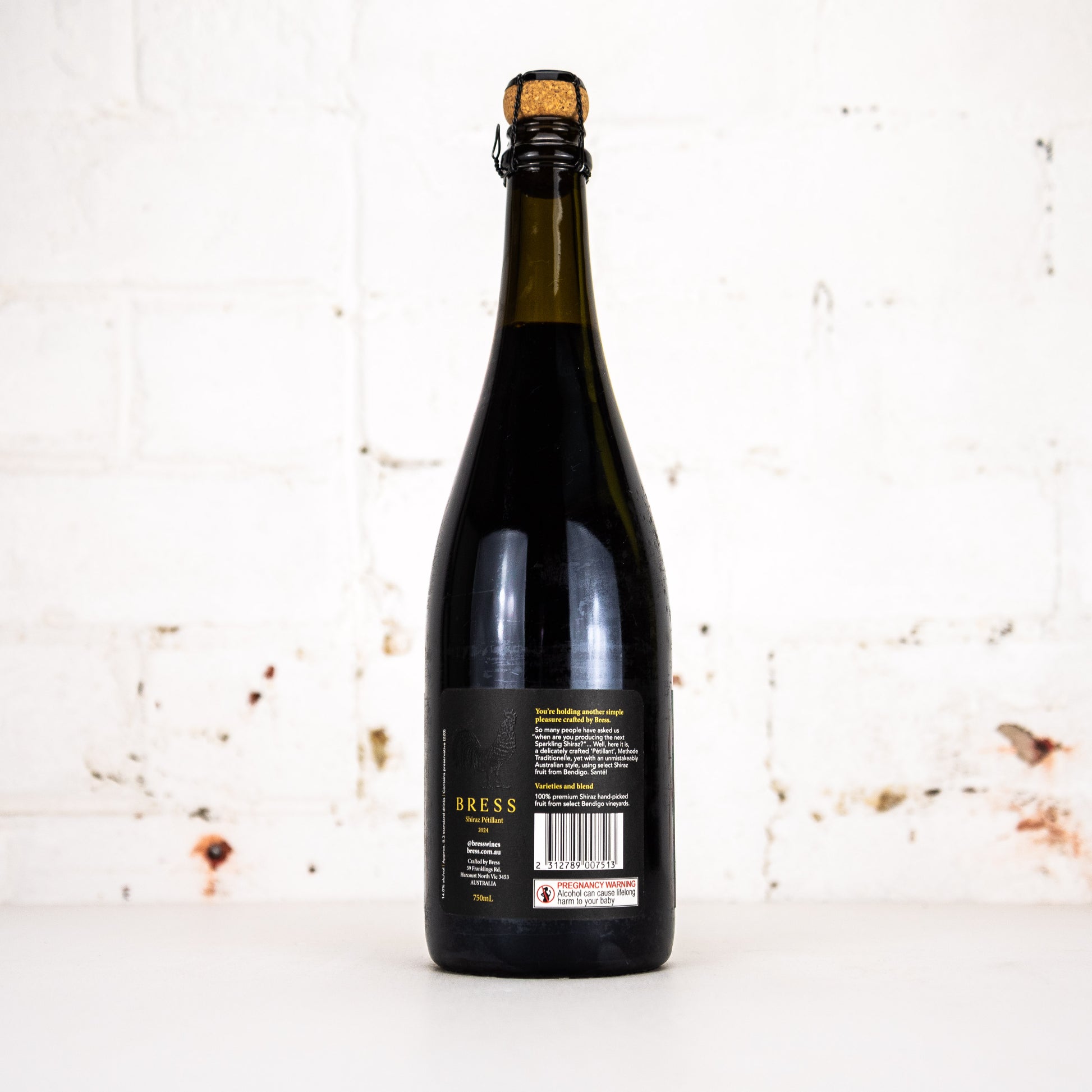 Bress - Shiraz Petillant 2024 750ml