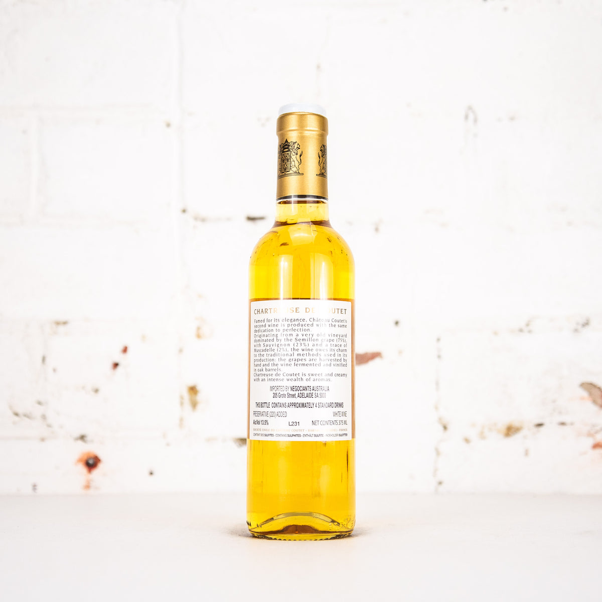Chateau Coutet - La Chartreuse de Coutet Sauternes 2020 375ml