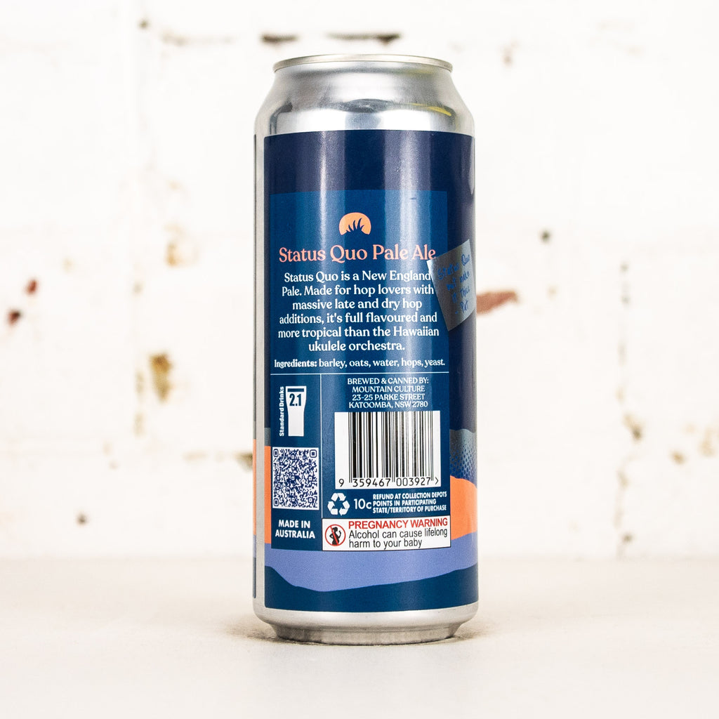 Mountain Culture - Status Quo Unfiltered