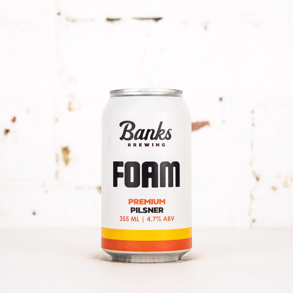 Banks - Foam Premium Pilsner