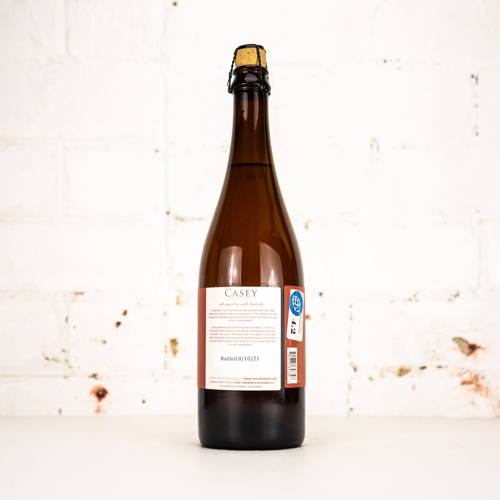 Casey - Undertone Oat Farmhouse Ale 750ml