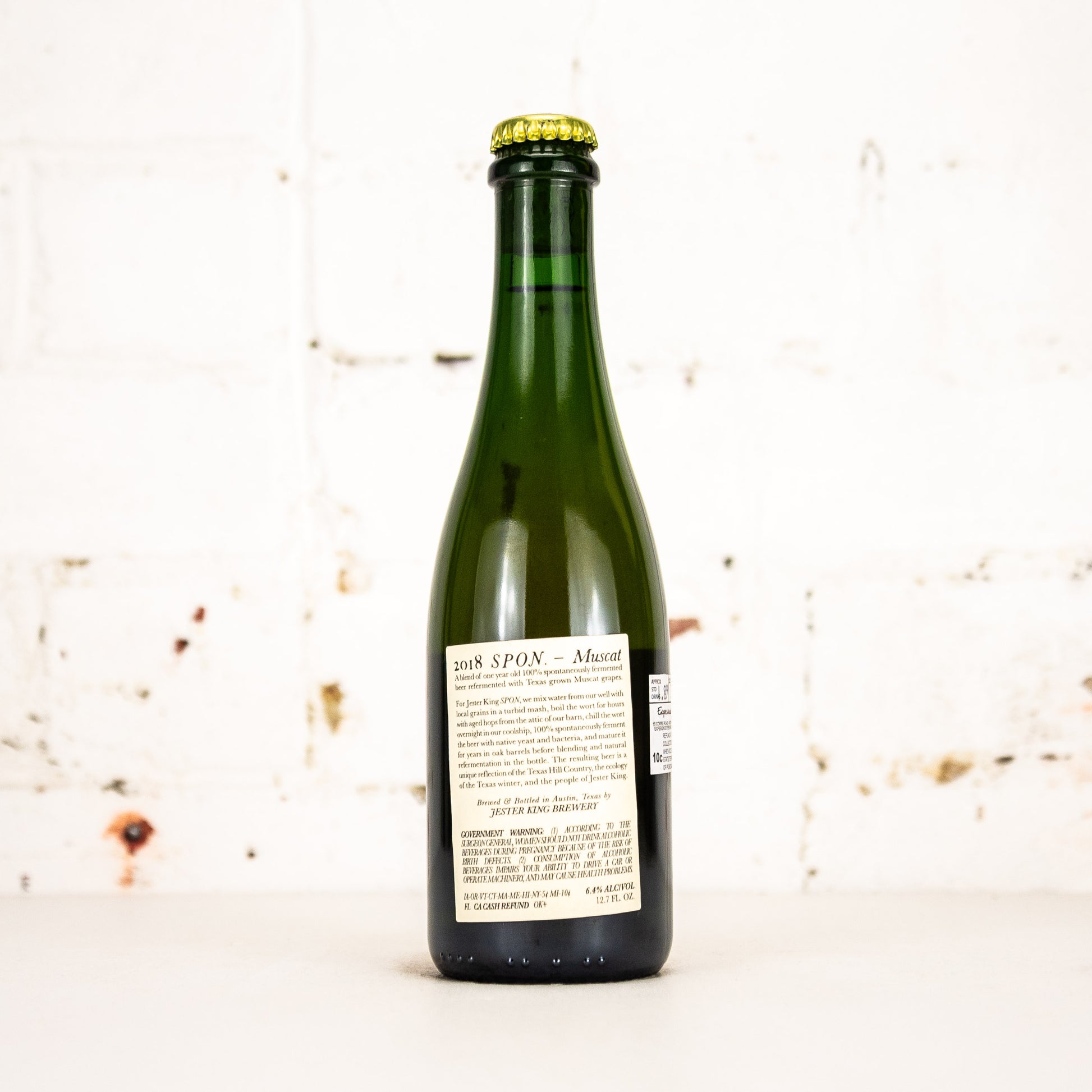 Jester King - SPON 2018 Muscat 375ml