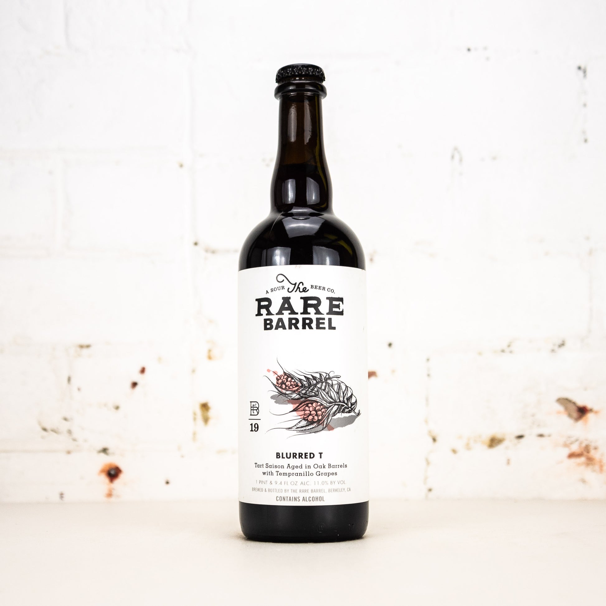 The Rare Barrel - Blurred T 2019 BA Grape Saison 750ml