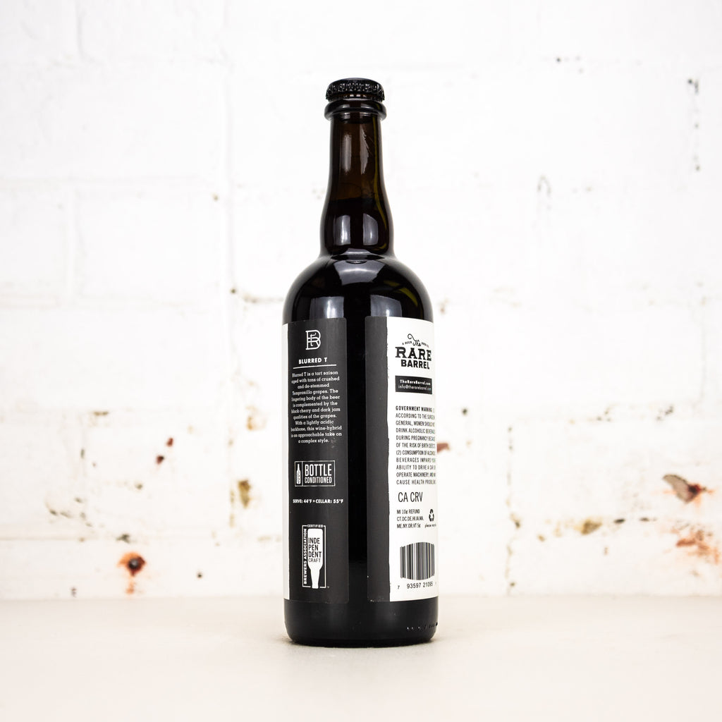 The Rare Barrel - Blurred T 2019 BA Grape Saison 750ml