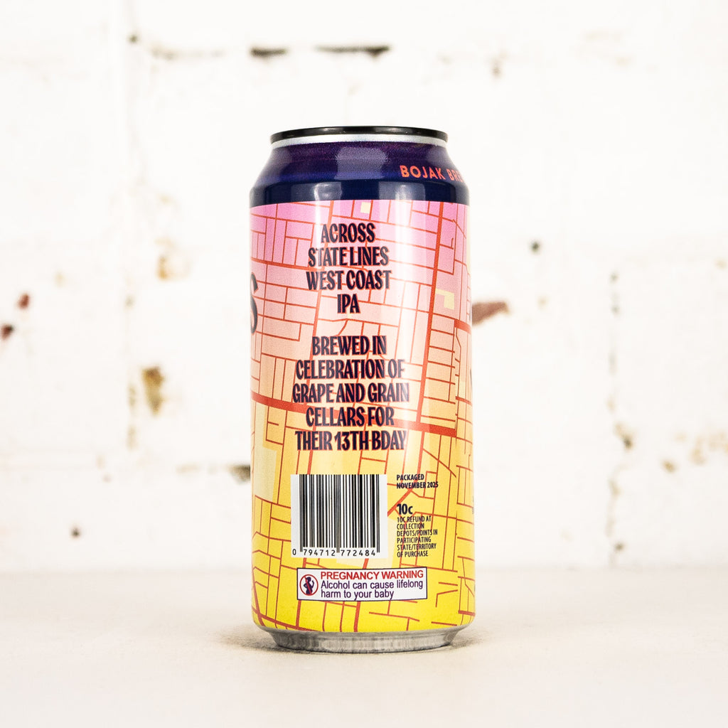 Bojak - Across State Lines West Coast IPA