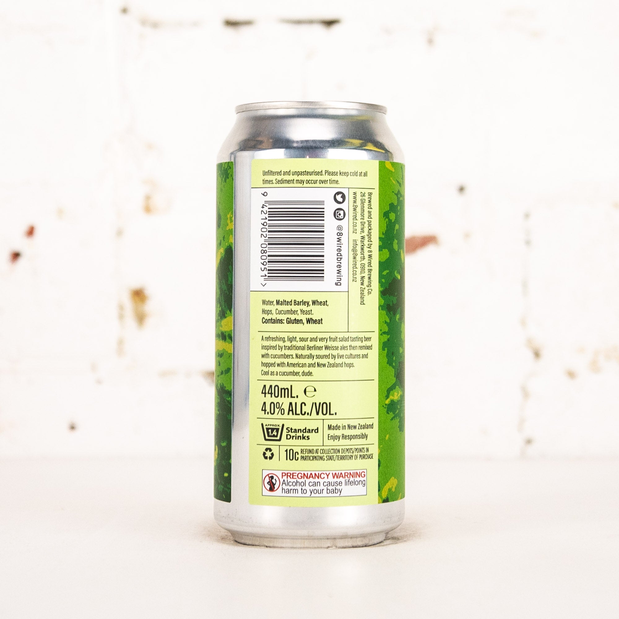 8 Wired - Cucumber Hippy Sour