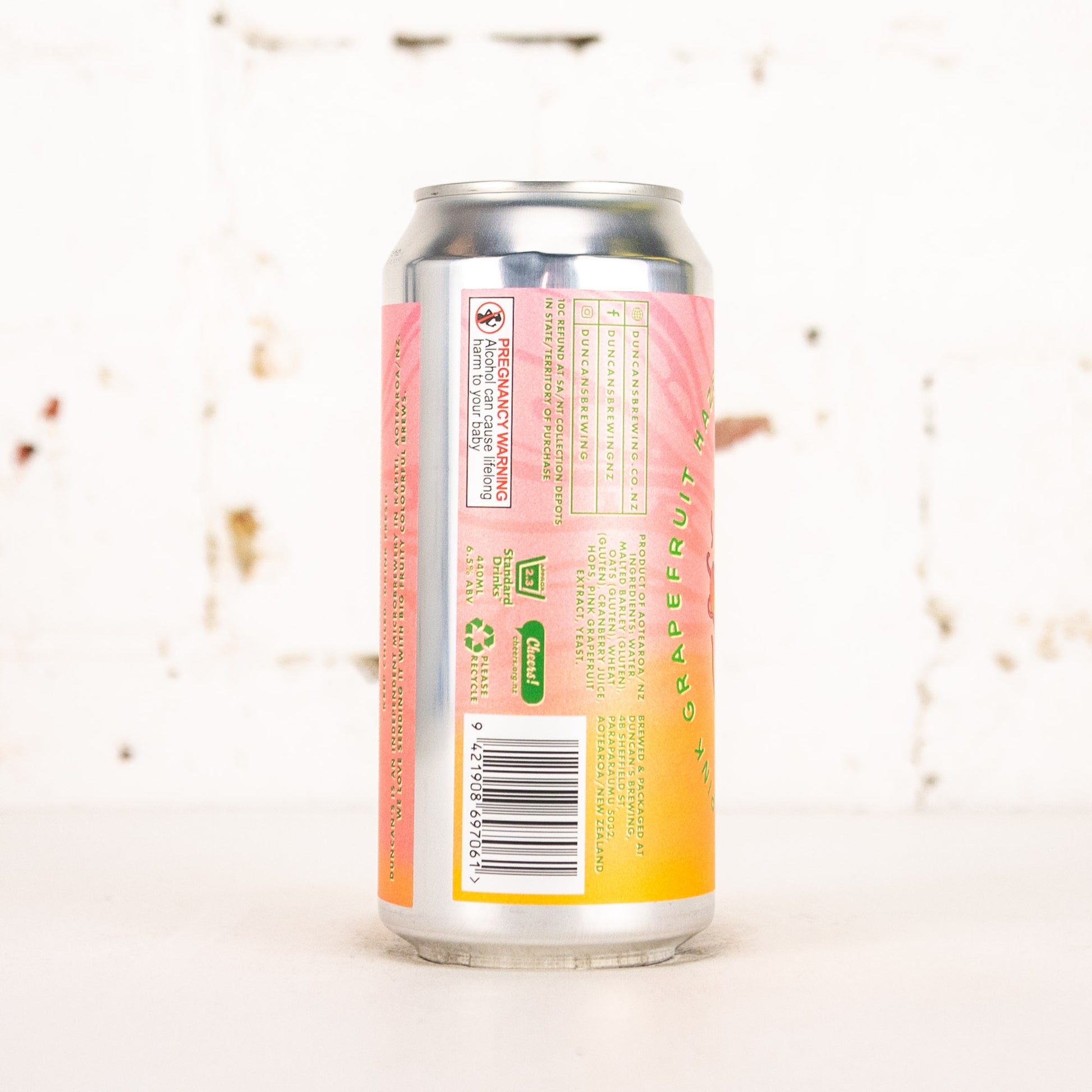 Duncan's - Pink Grapefruit Haze Hazy IPA