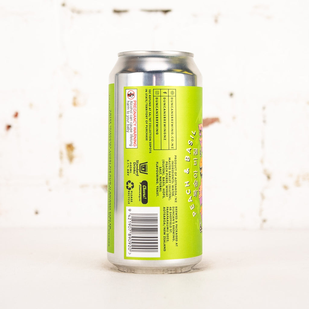 Duncan's x Seoul Brewing 'Peach & Basil' Sour