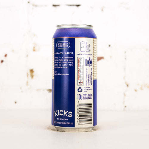 Kicks - Brevity Helles Lager