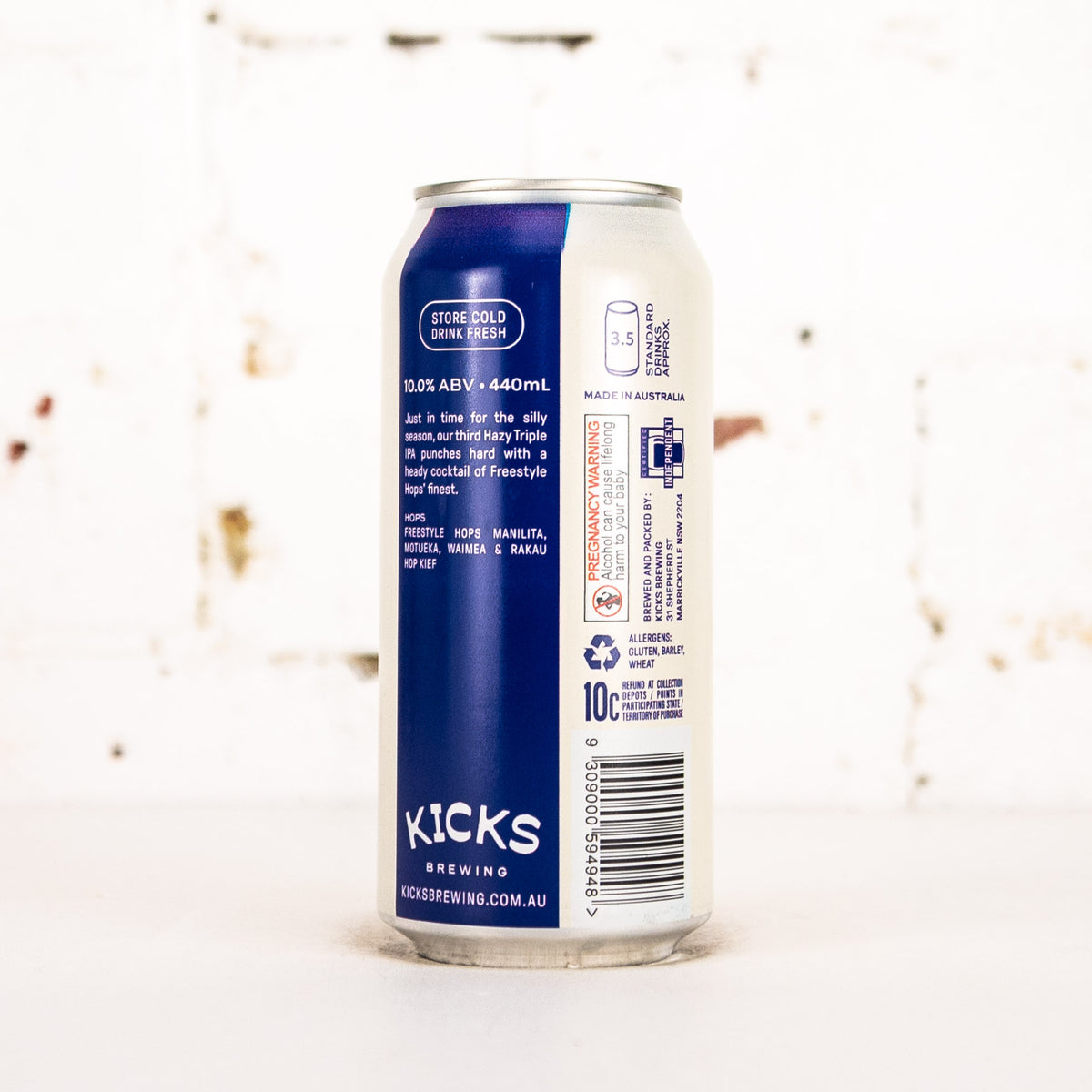 Kicks - Strength in Numbers Hazy Triple IPA