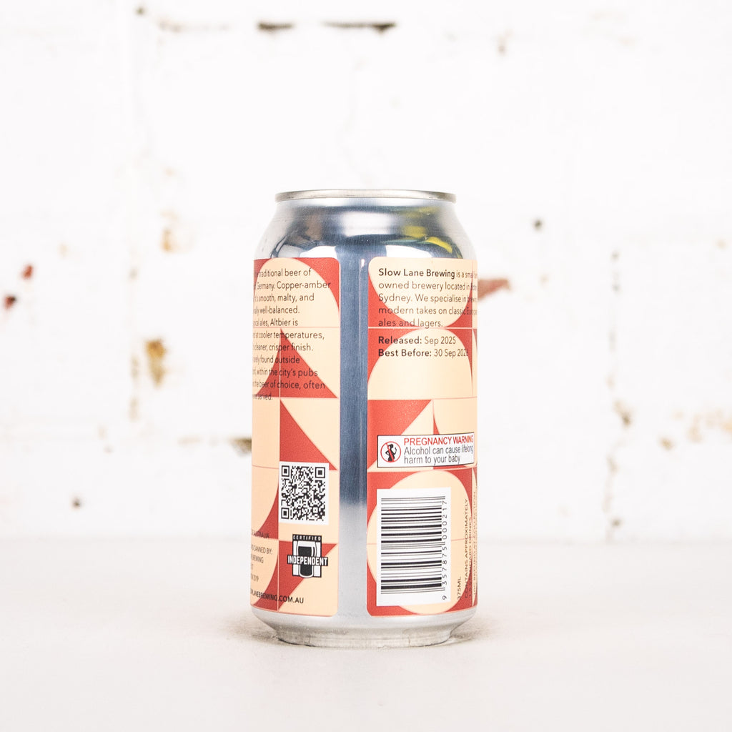 Slow Lane - Altogether Altbier Amber Ale