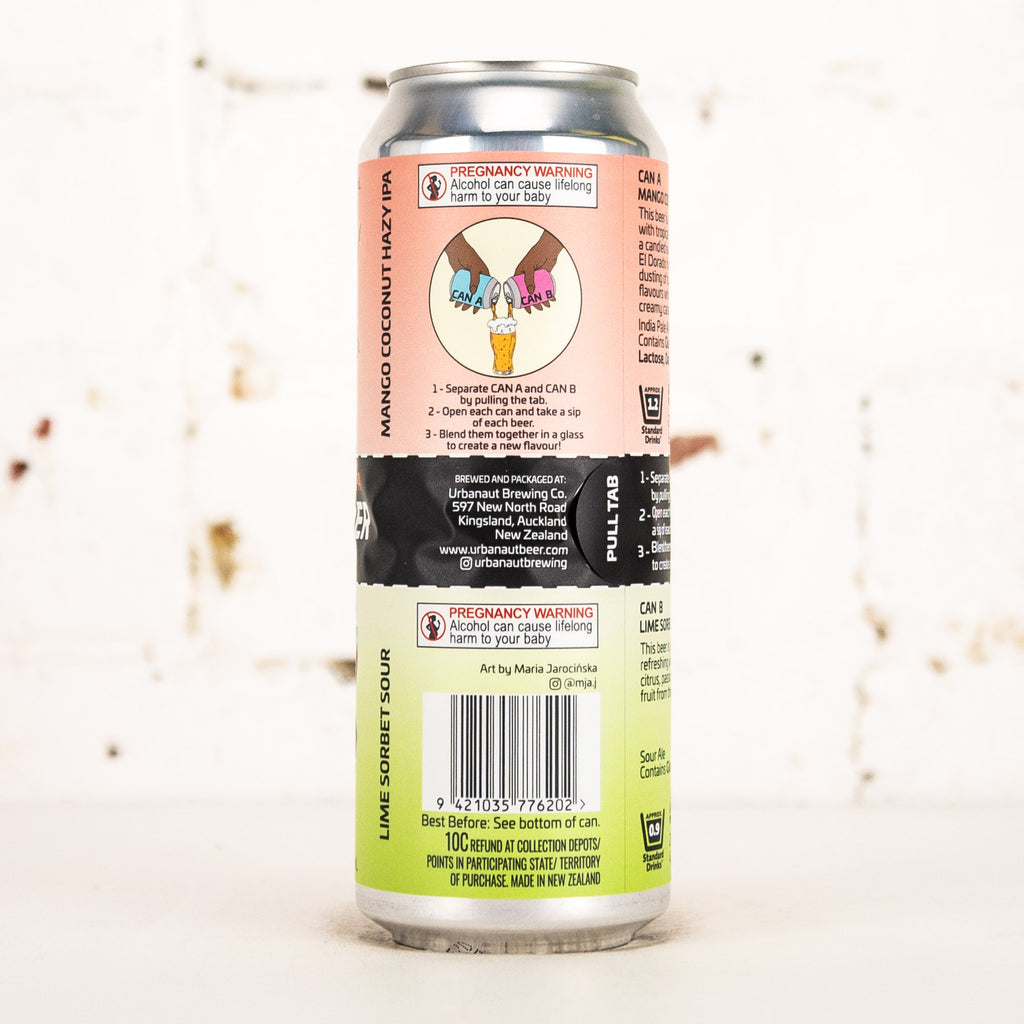 Urbanaut - Beer Blender: Mango Coconut Hazy IPA x Lime Sorbet Sour