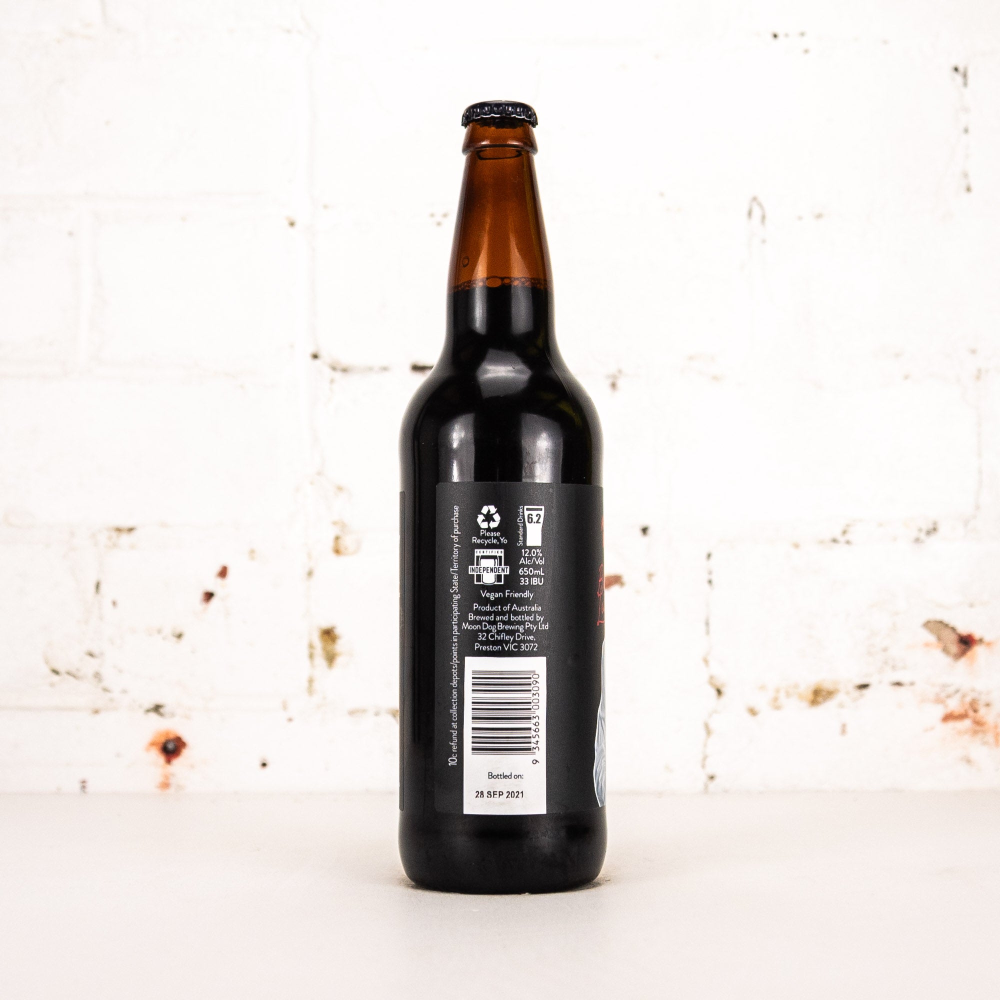 Moon Dog - Black Lung XI BA Imp Smoked Stout 650ml