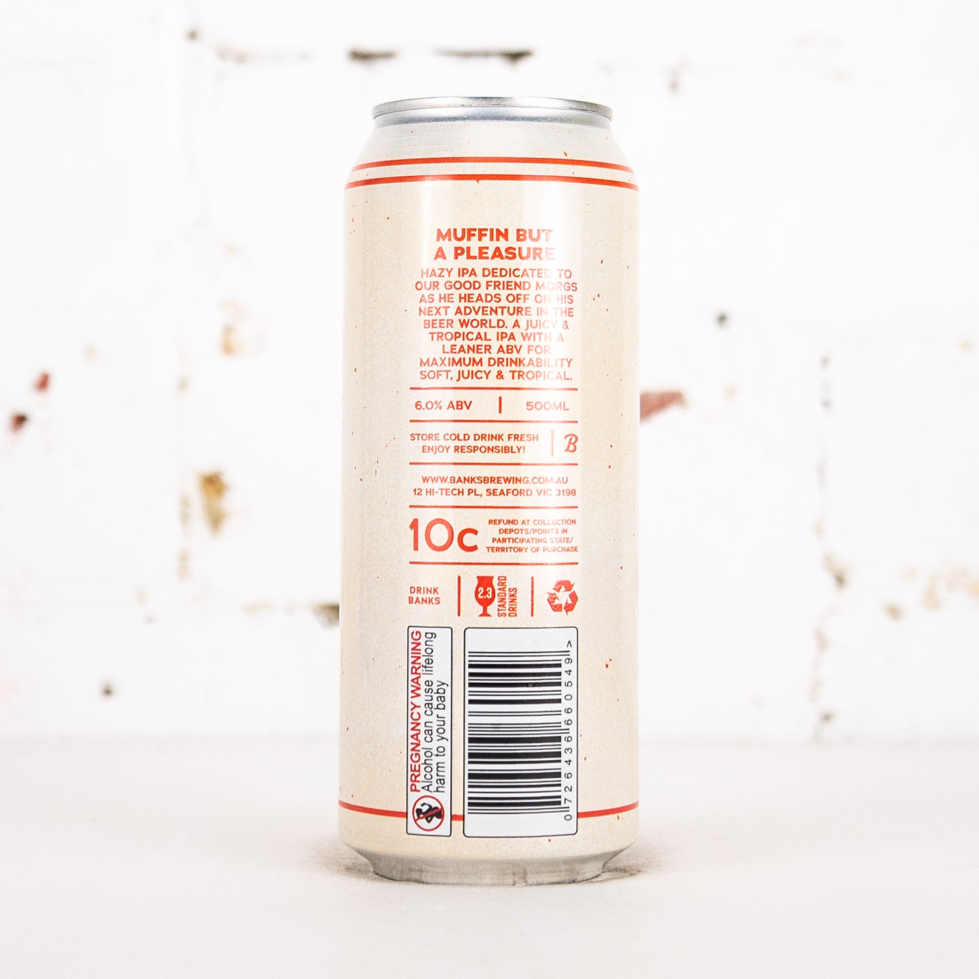 Banks - Muffin But a Pleasure Hazy IPA