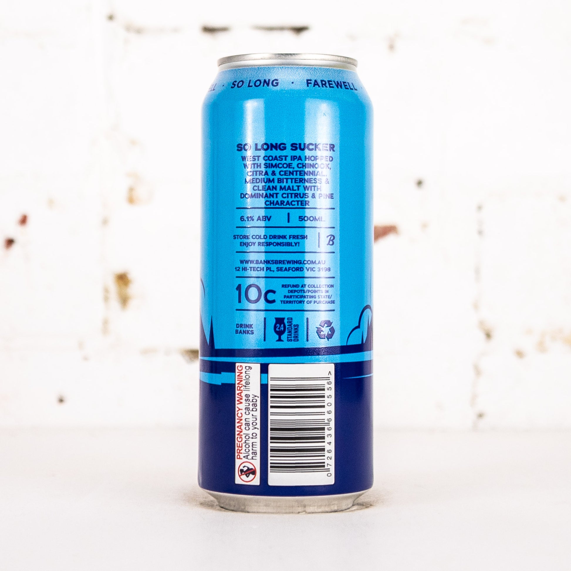 Banks - So Long Sucker West Coast IPA