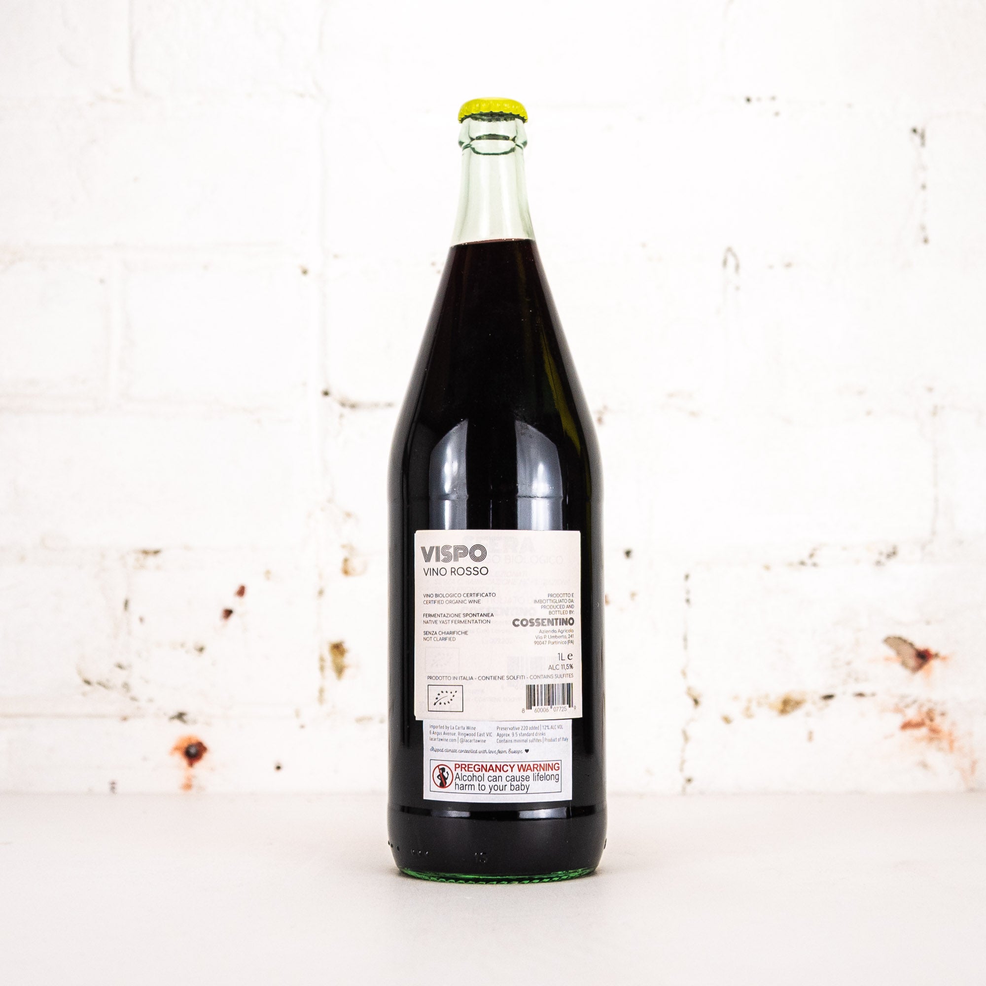 Vispo Litro - Vino Rosso 1L