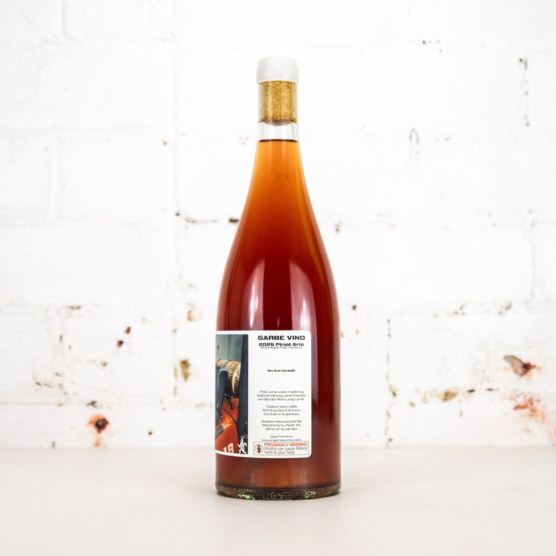 Garbe Vino - Skin Contact Pinot Gris 2025 750ml