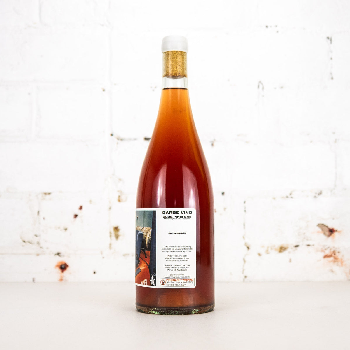 Garbe Vino - Skin Contact Pinot Gris 2025 750ml