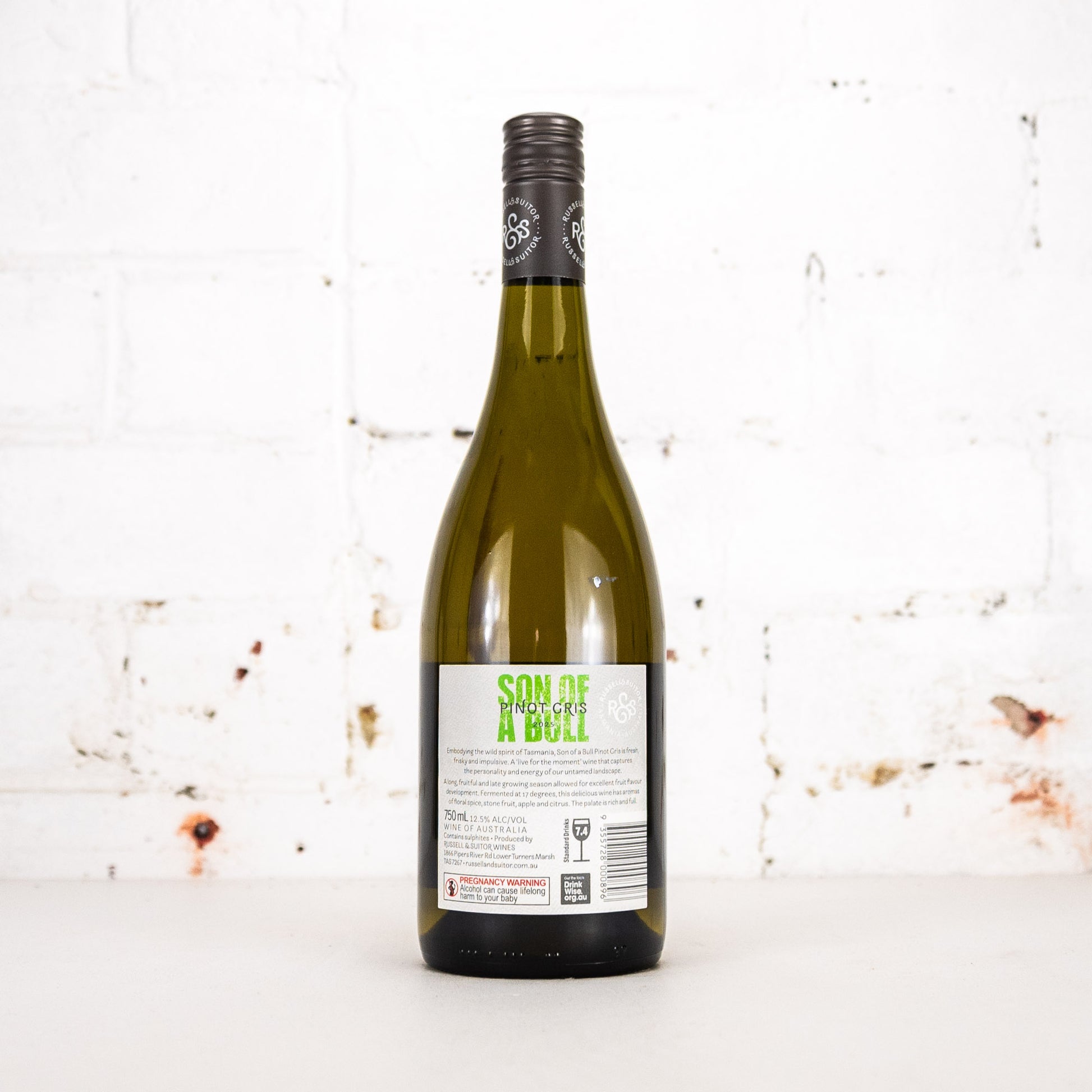 Russell & Suitor - Son of a Bull Pinot Gris 750ml