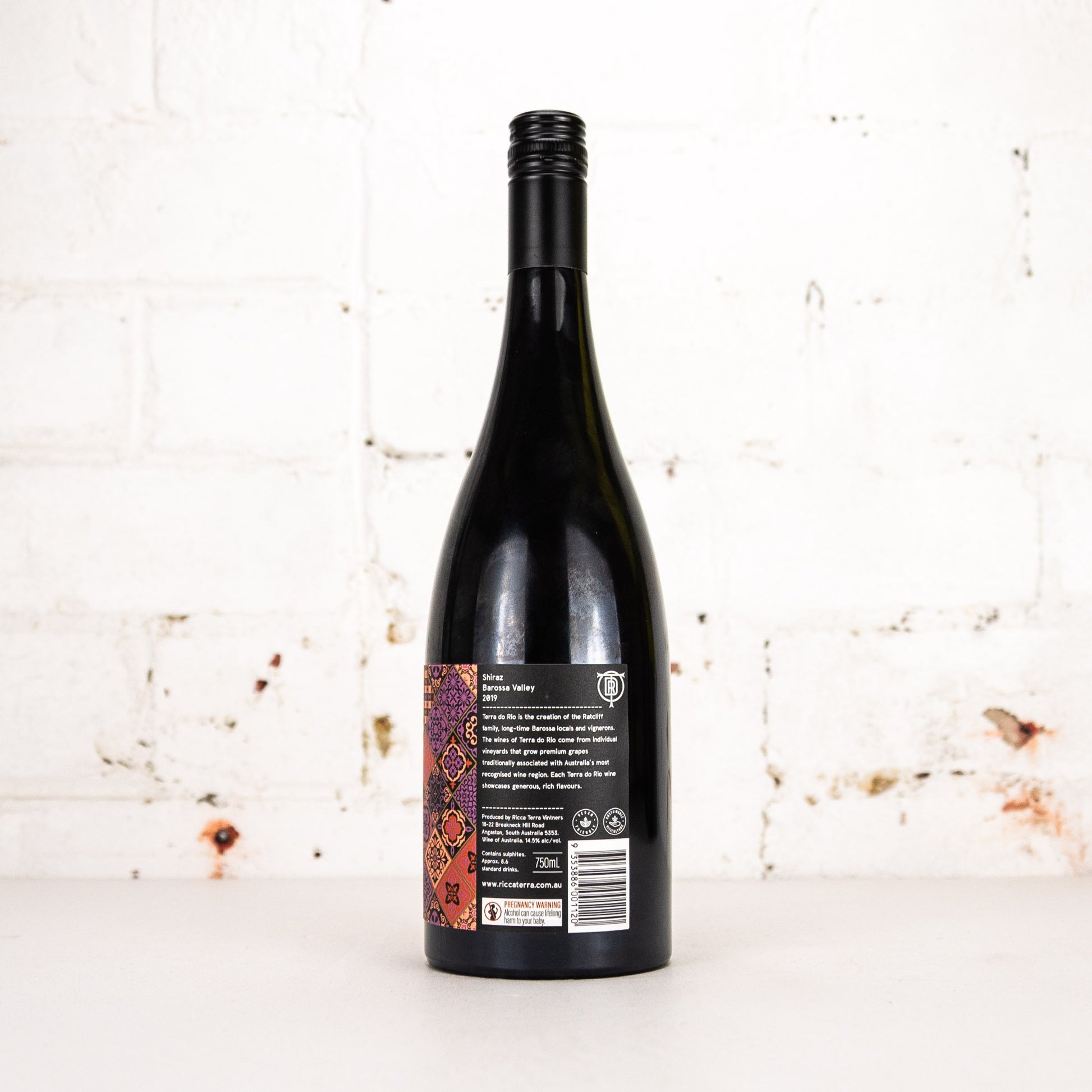 Ricca Terra - Terra do Rio Barossa Shiraz 2019 750ml
