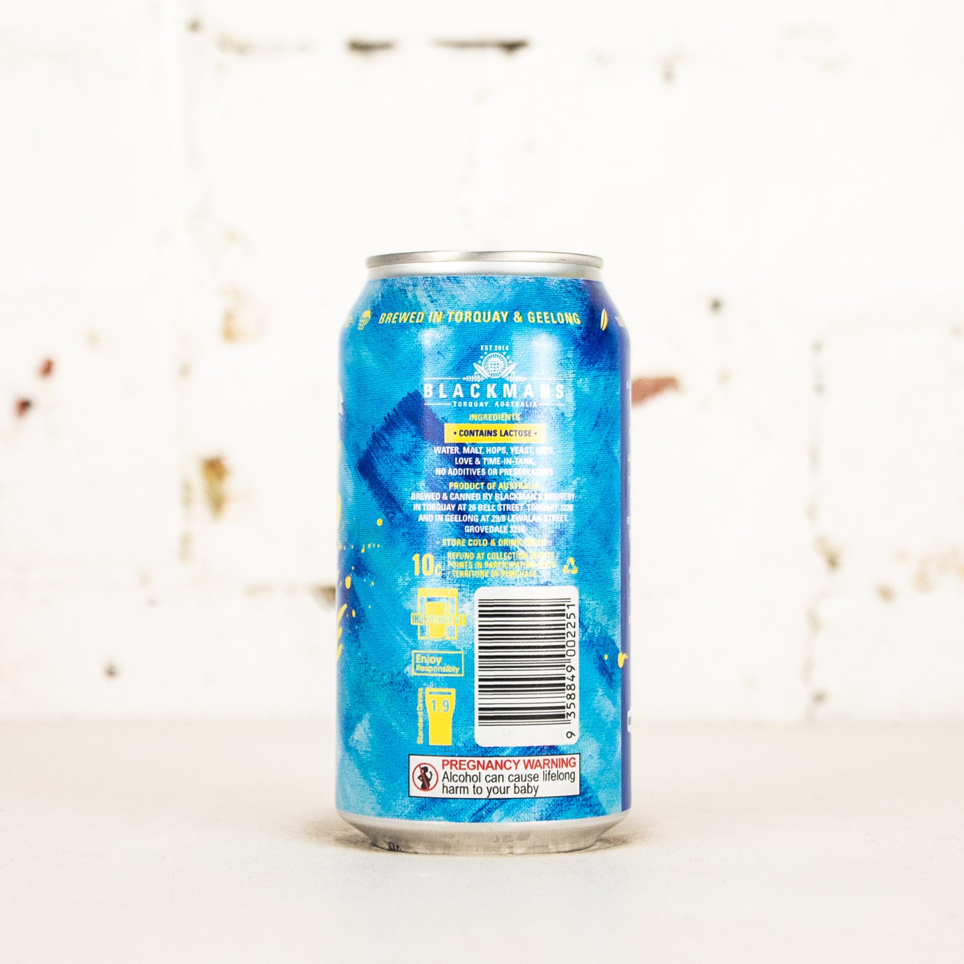 Blackman's x Good Land - '100% Pure Adrenaline' Oat Cream IPA