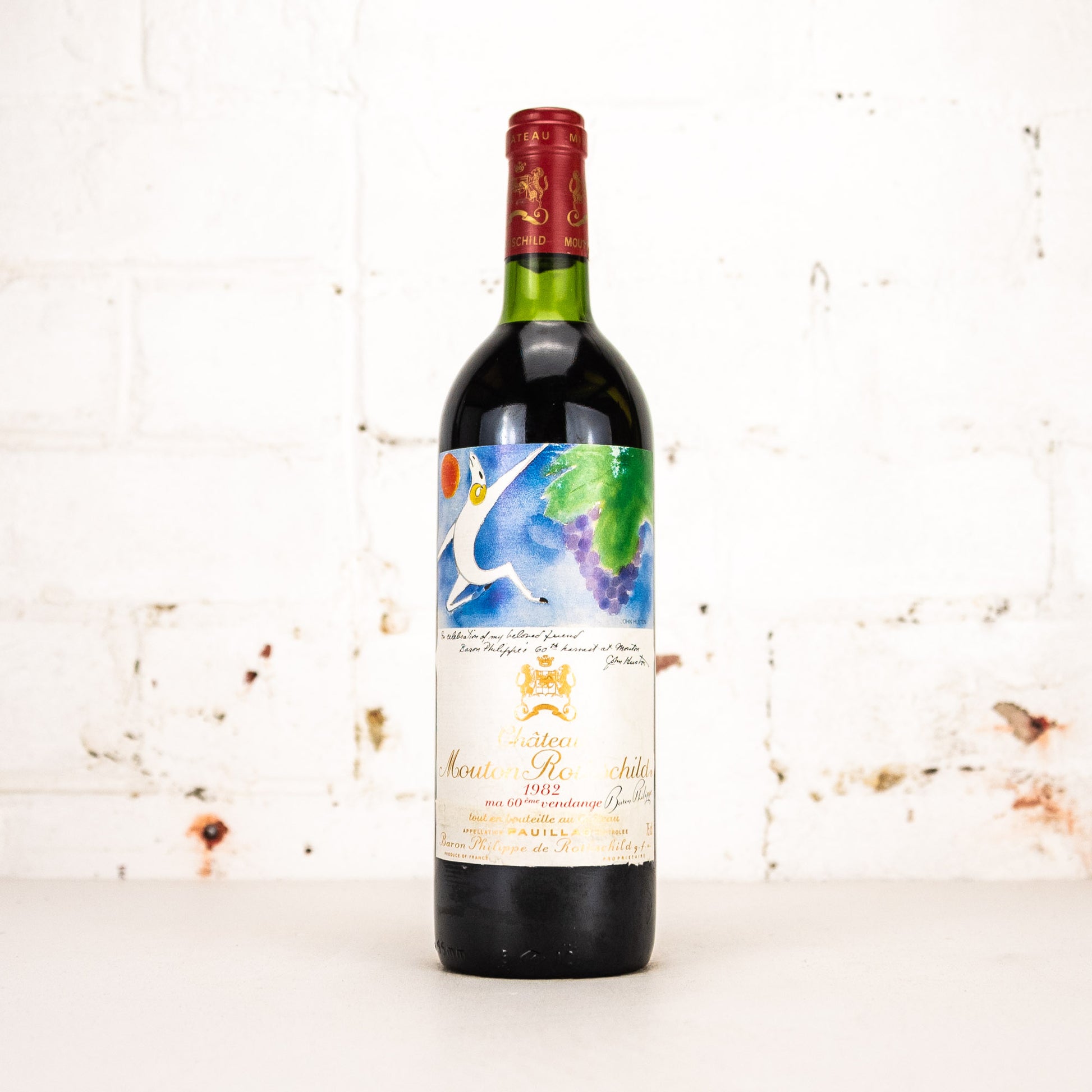 Chateau Mouton Rothschild - Pauillac 1er Grand Cru Classe 1982 750ml
