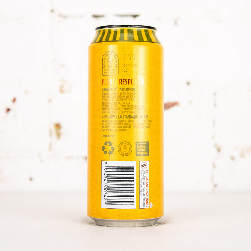Rocky Ridge x Ultra Culture - 'Cucumber Miso' Gose