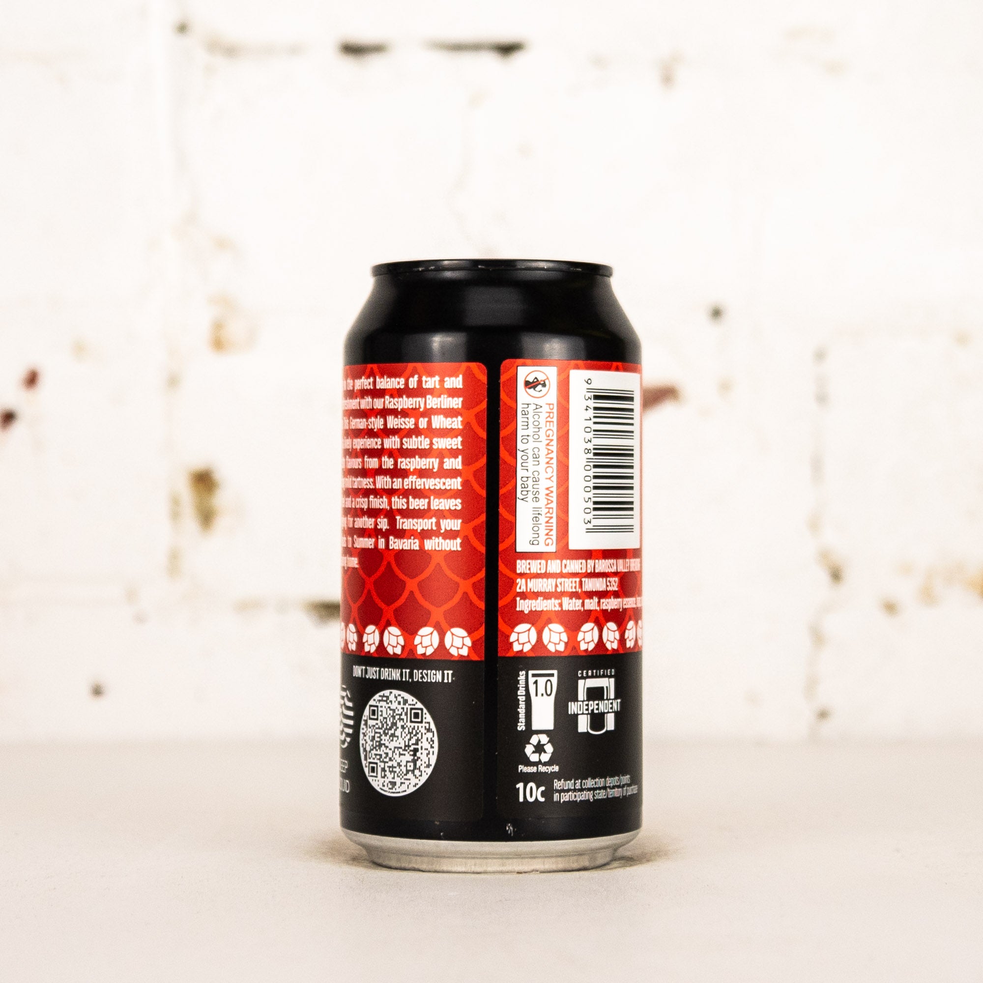 Barossa Valley Brewing - Raspberry Berliner Weisse
