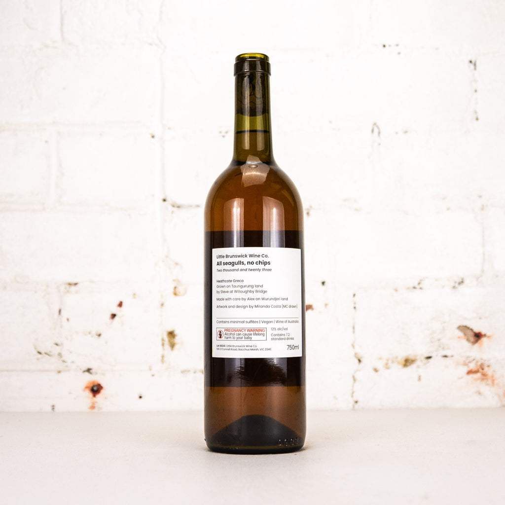 Little Brunswick Wine Co. - All Seagulls, No Chips Greco 750ml