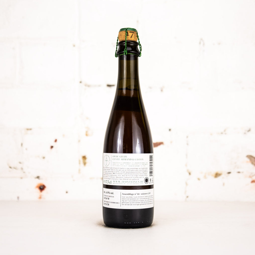 3 Fonteinen - Armand & Gaston Oude Gueuze Honing 17/18 No66 375ml