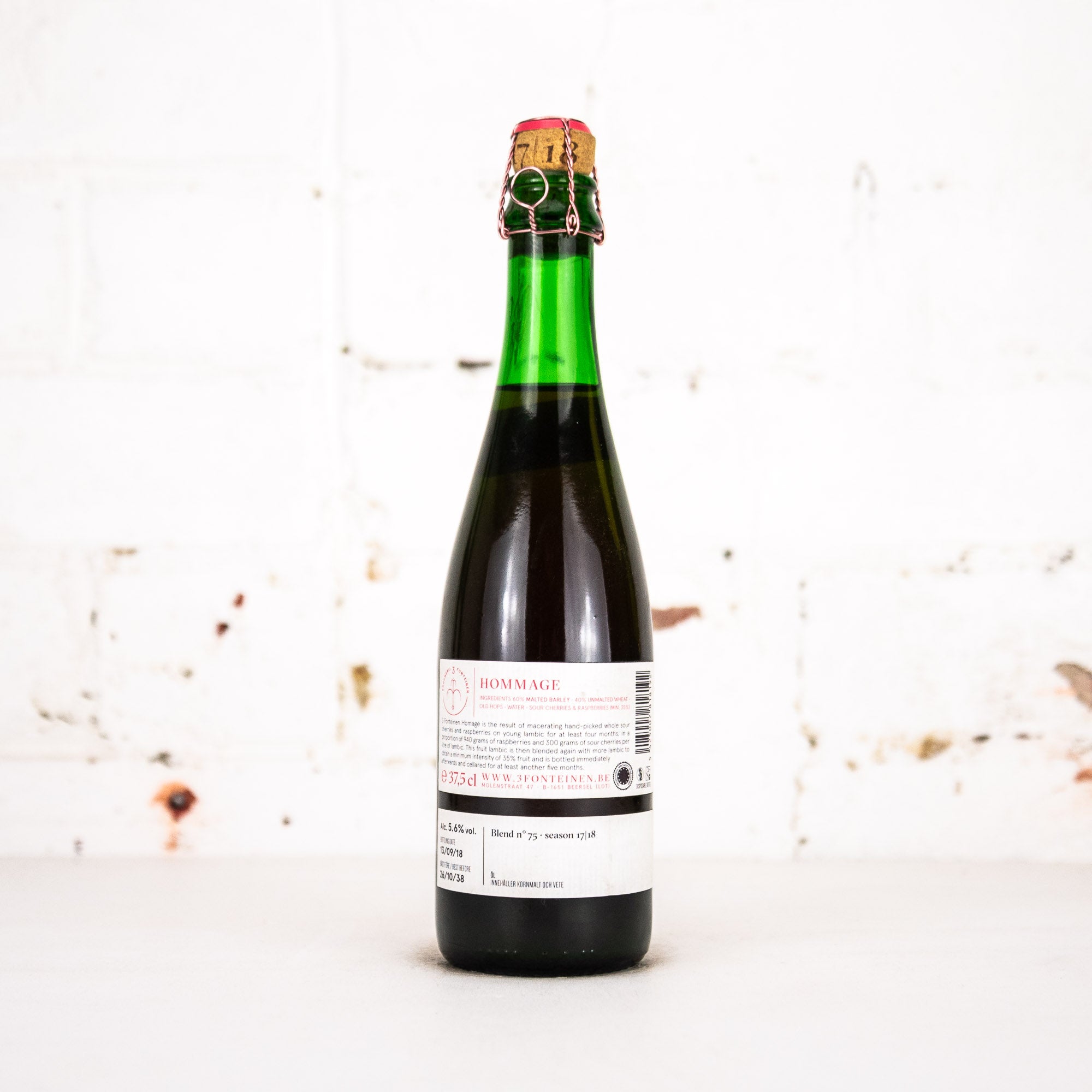 3 Fonteinen - Hommage 17/18 No75 375ml