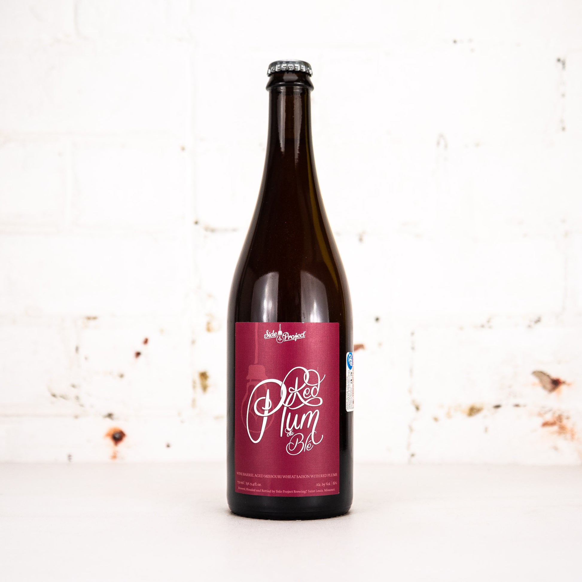 Side Project - Red Plum Saison du Ble 750ml