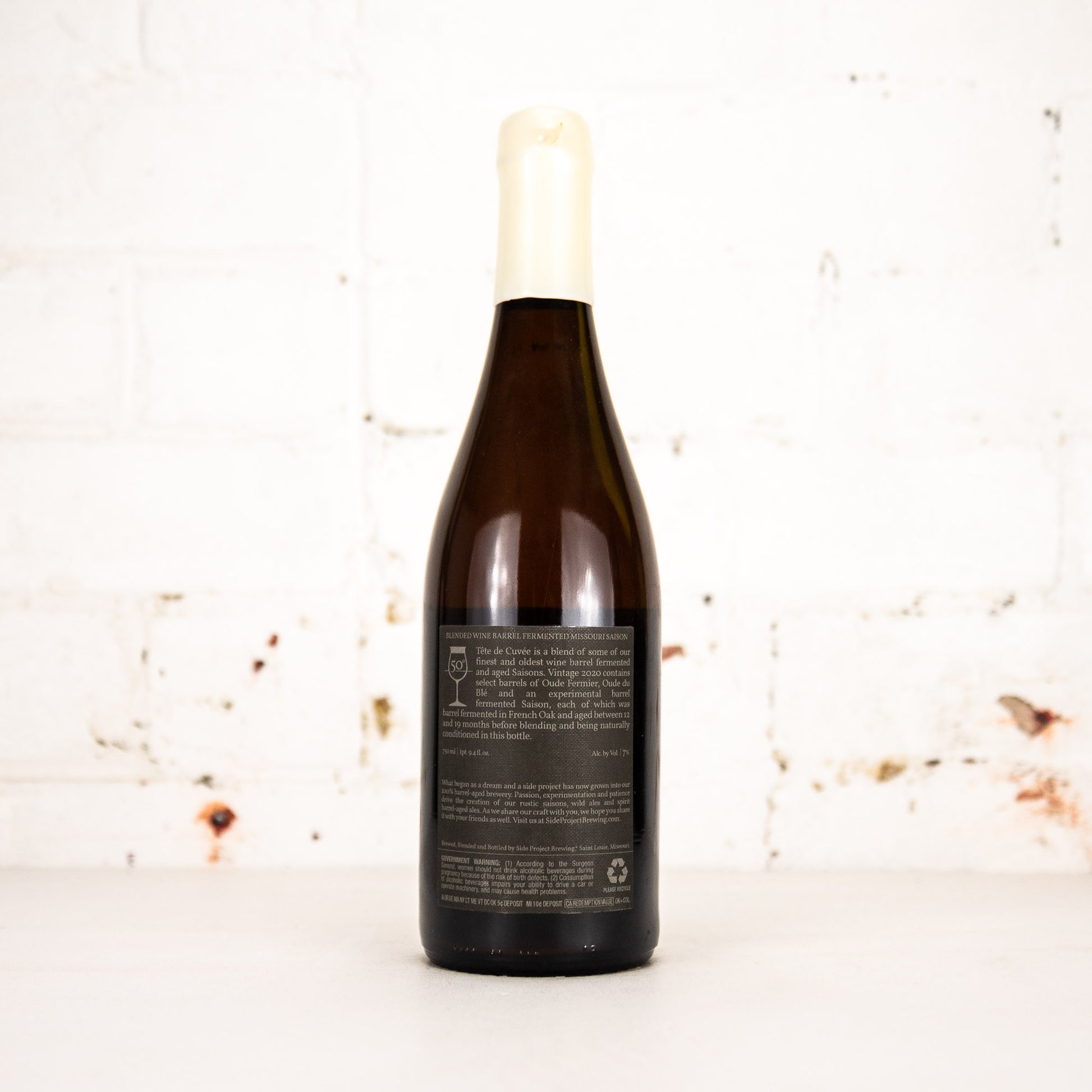 Side Project - Tete de Cuvee 2020 Farmhouse Ale 750ml