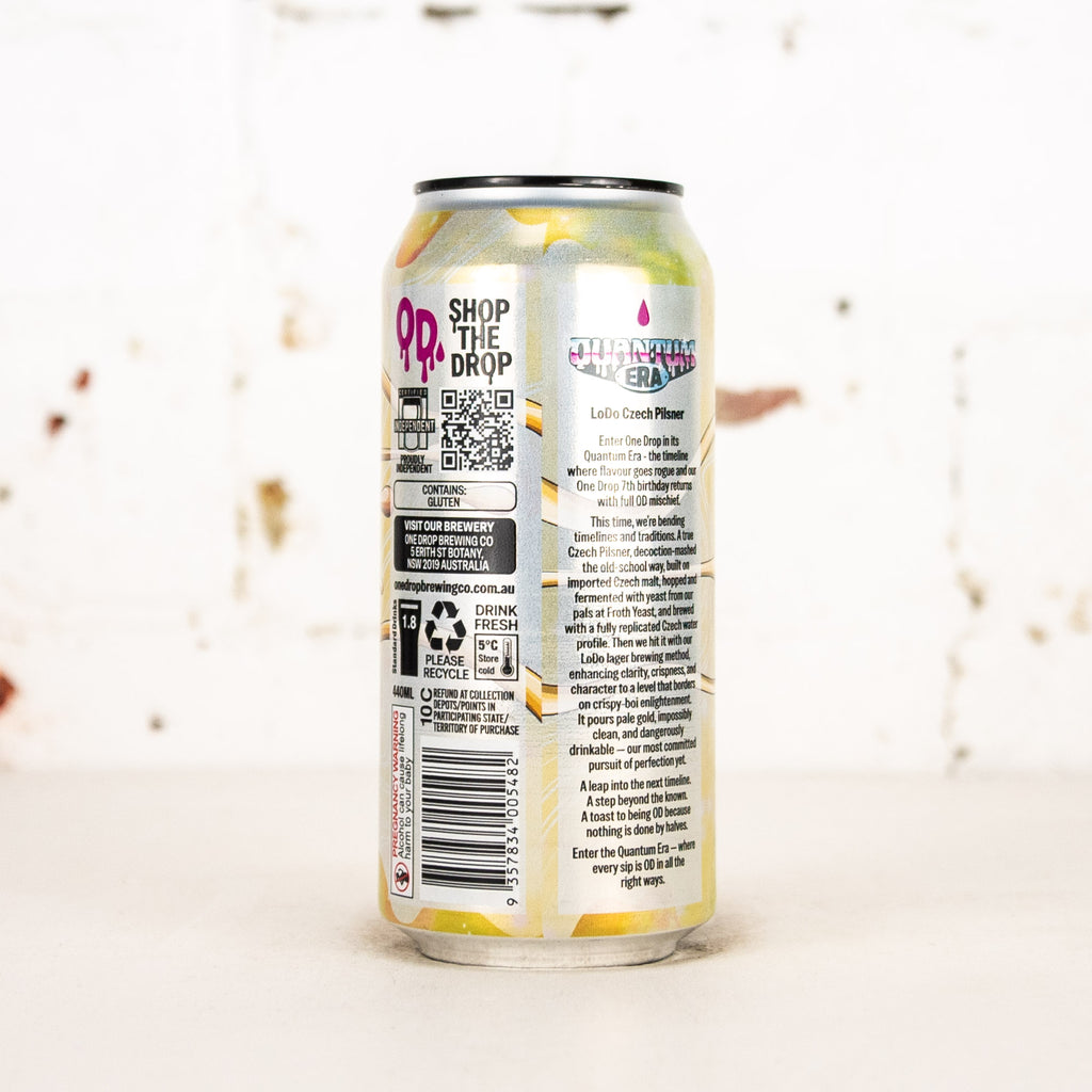 One Drop - Quantum Era: LoDo Czech Pilsner