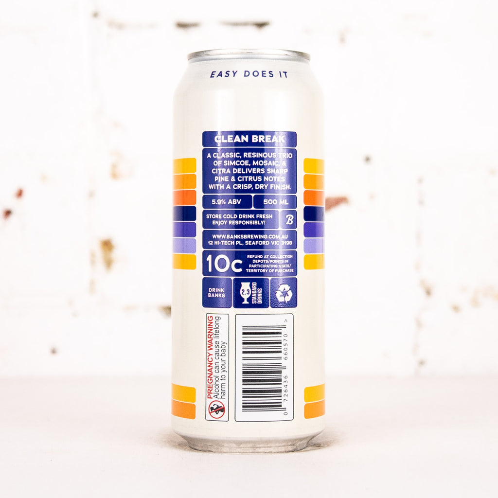 Banks - Clean Break West Coast IPA