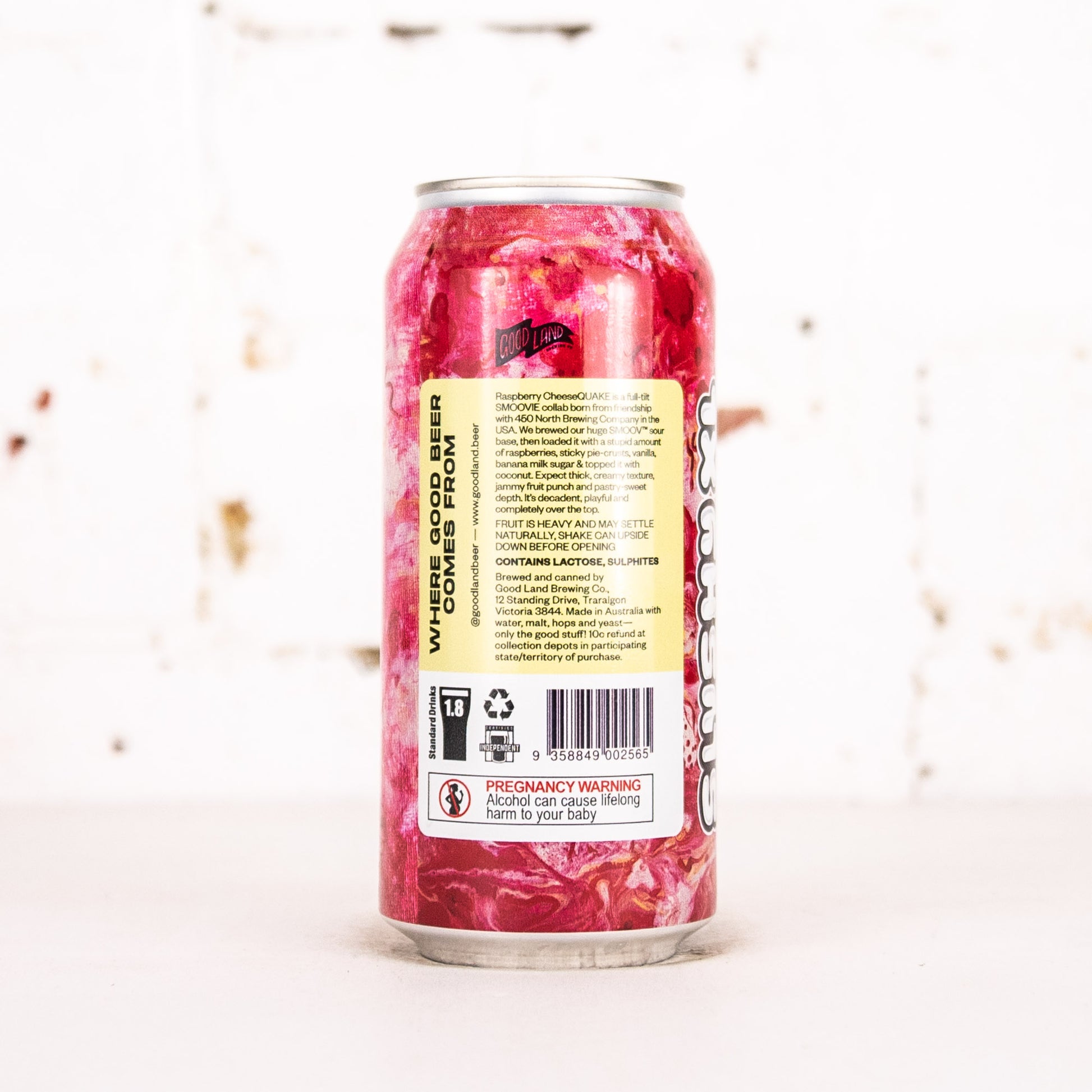 Good Land x 450 North - 'Smoovie: Raspberry Cheesequake' Smoothie Sour
