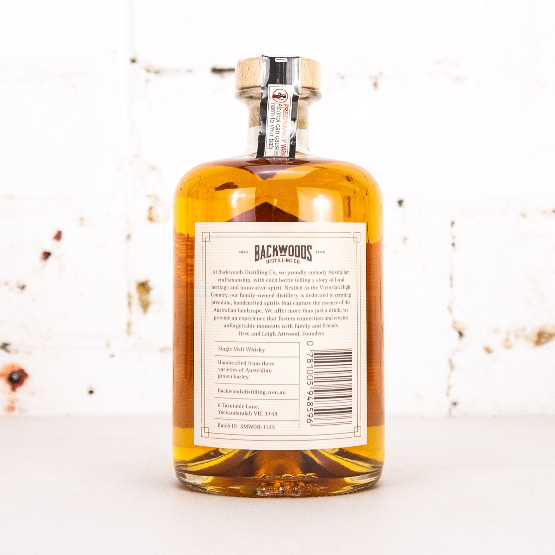 Backwoods - White Oak Single Malt Whisky 700ml