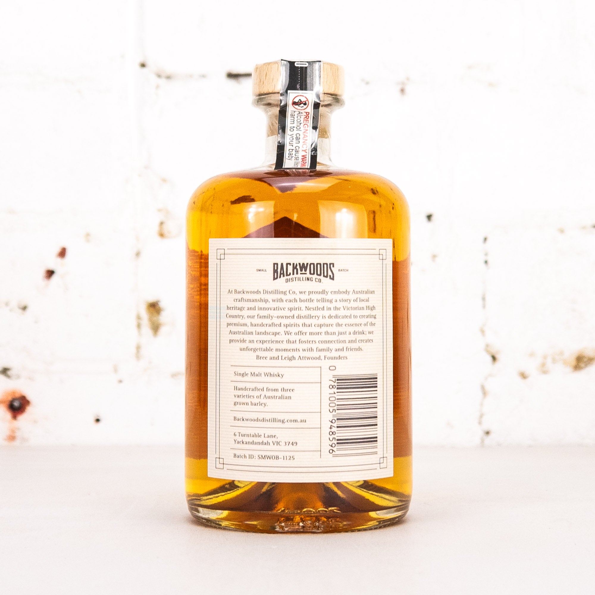 Backwoods - White Oak Single Malt Whisky 700ml