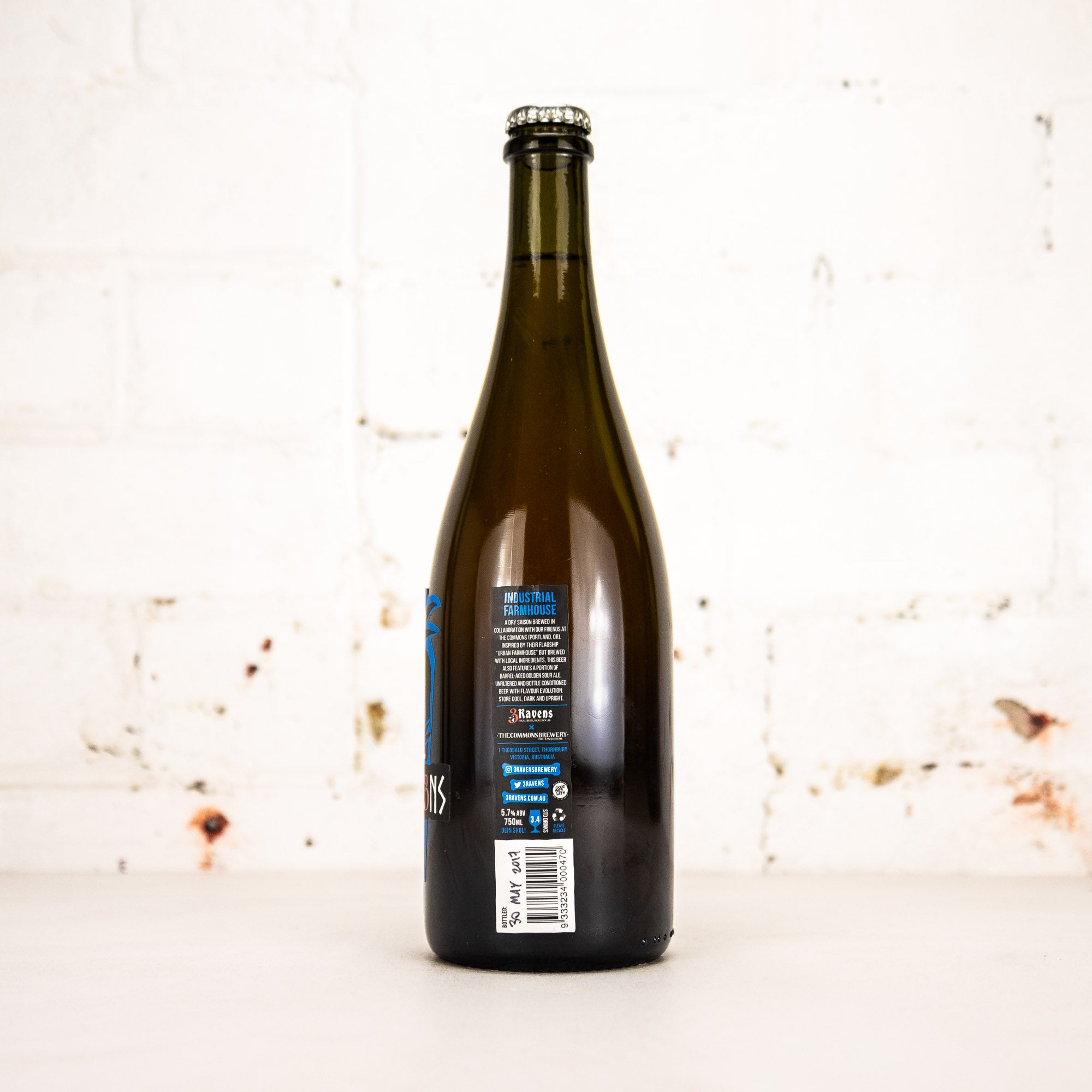 3 Ravens x The Commons - 'Wild Ravens Industrial Farmhouse' 750ml