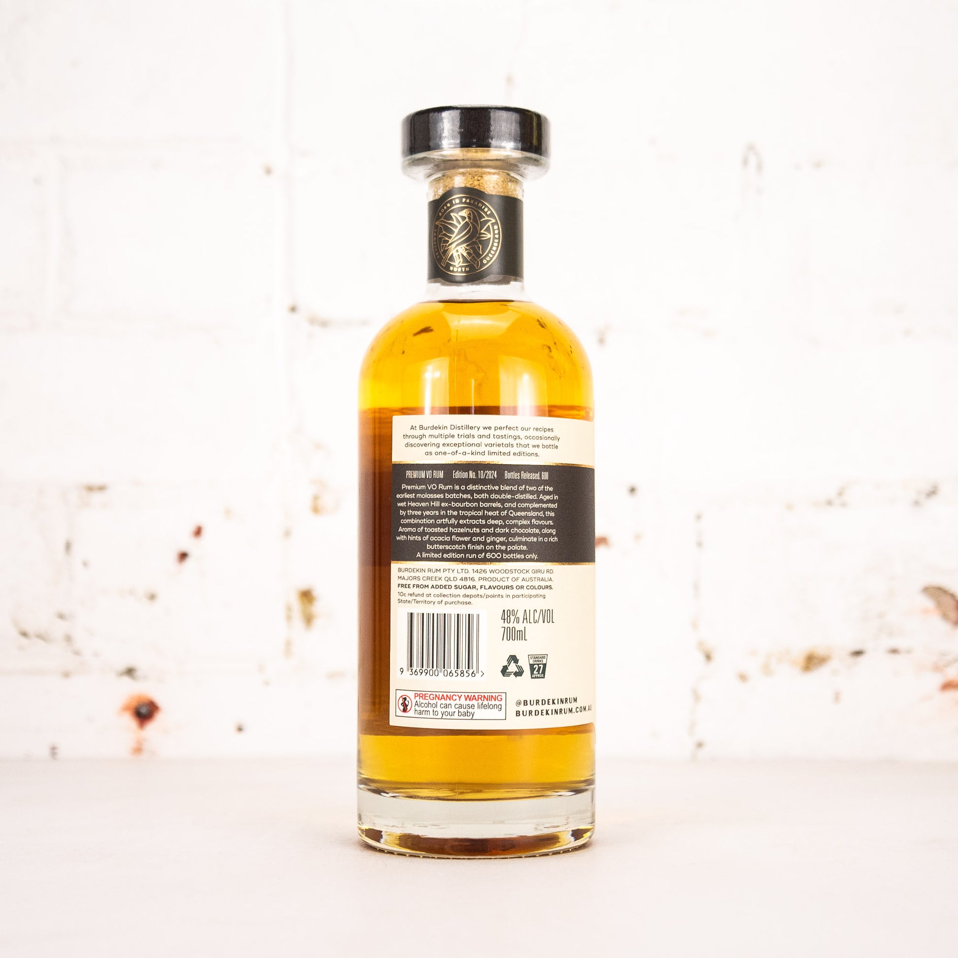 Burdekin - Distillers Edition: Premium VO Rum 700ml