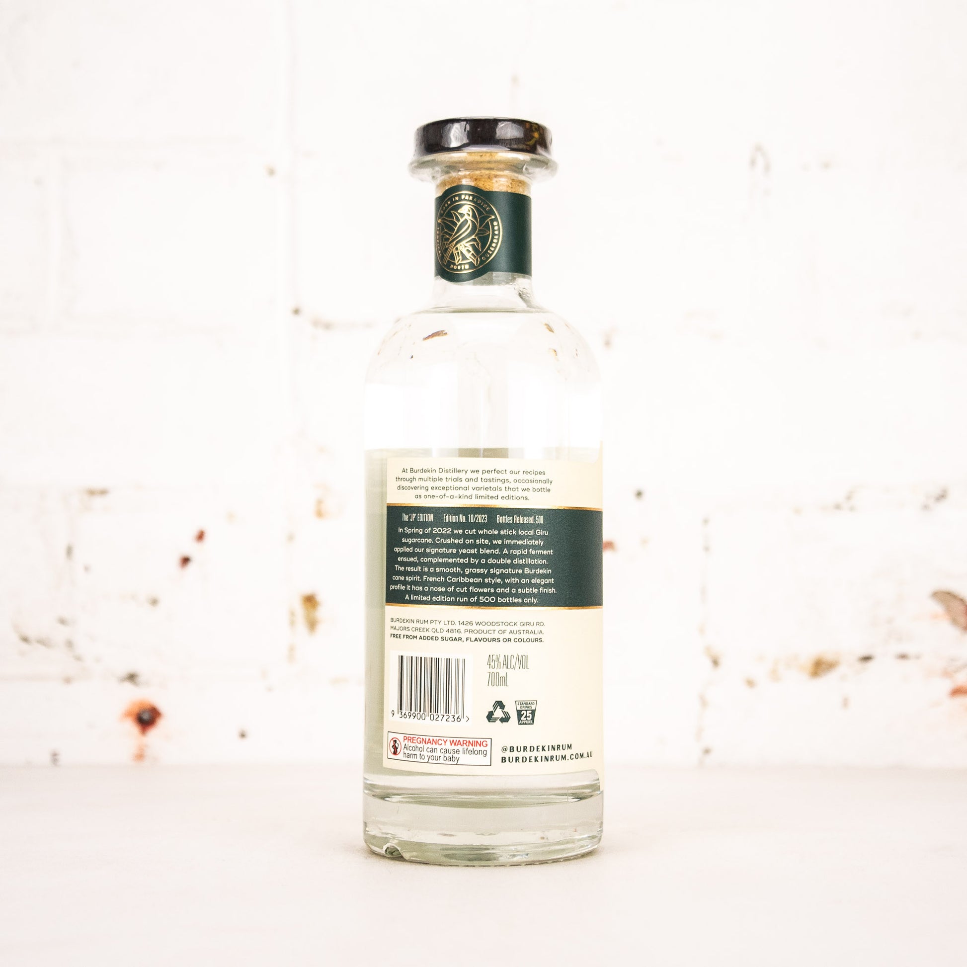 Burdekin - First Giru Cane Spirit: JP Edition 700ml