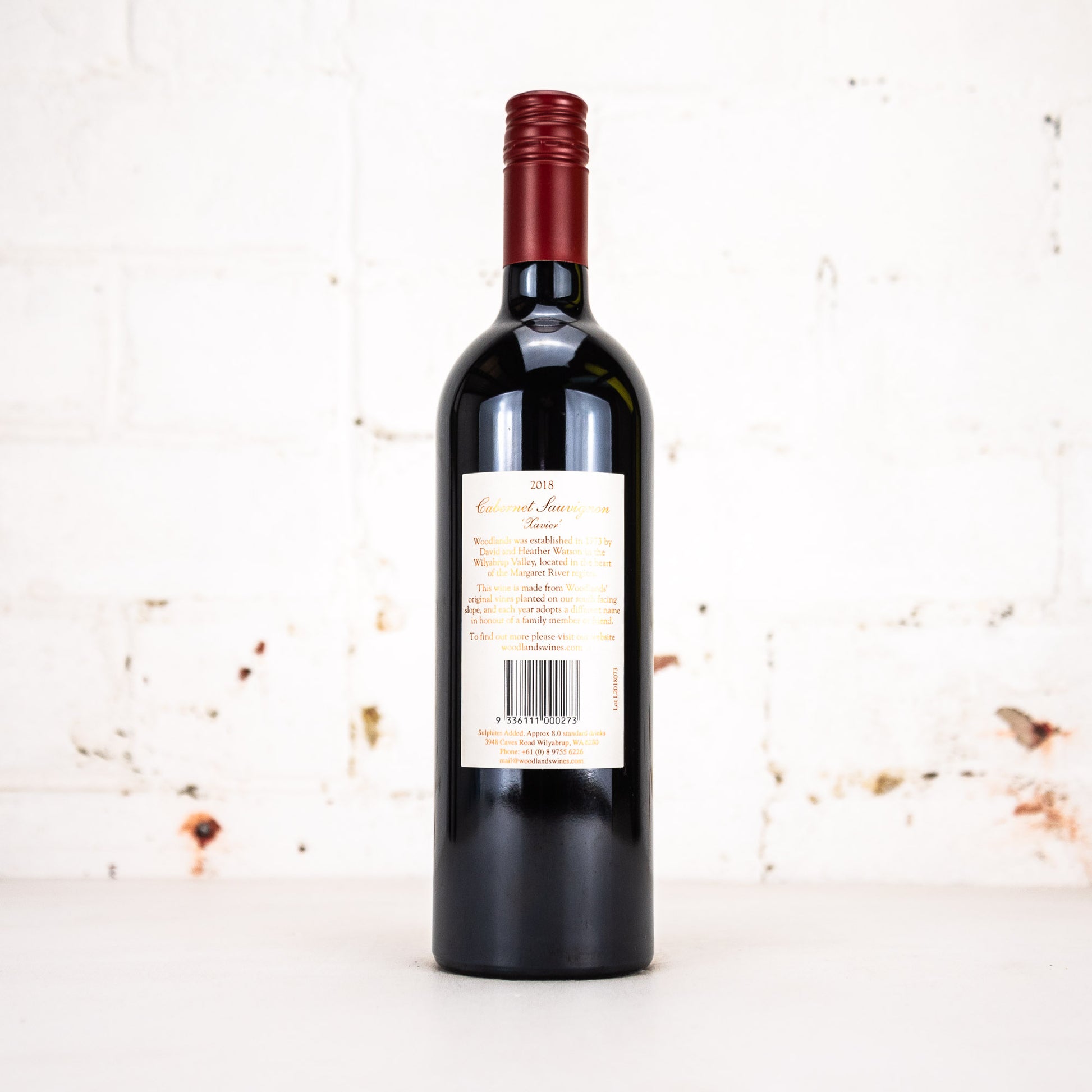 Woodlands - Xavier Cabernet Sauvignon 2018 750ml