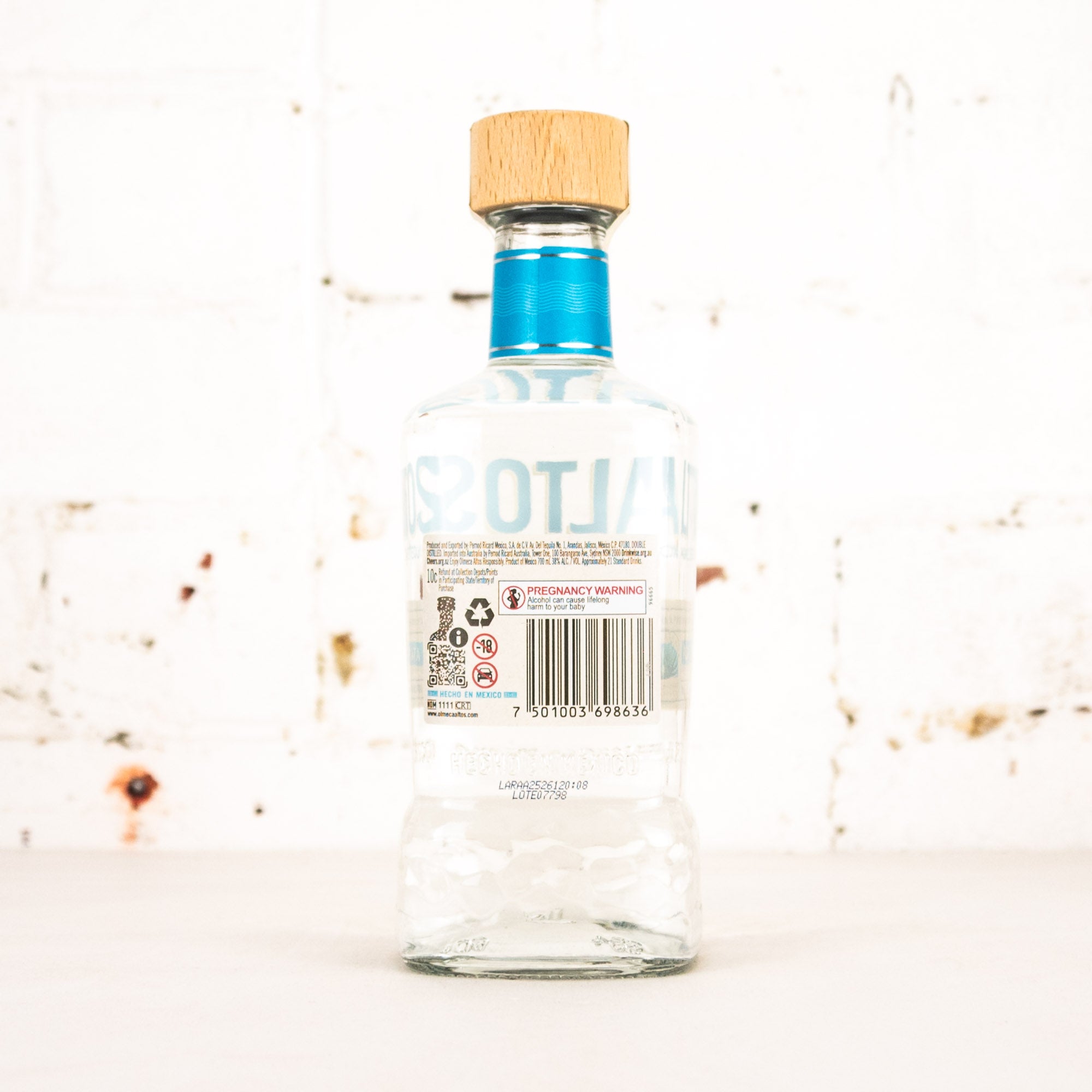 Olmeca - Altos Plata Tequila 700ml