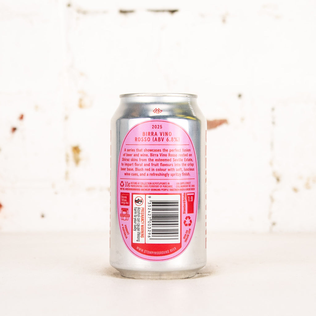 Stomping Ground x Seville Estate - 'Birra Vino Rosso' Beer/Wine Hybrid Ale